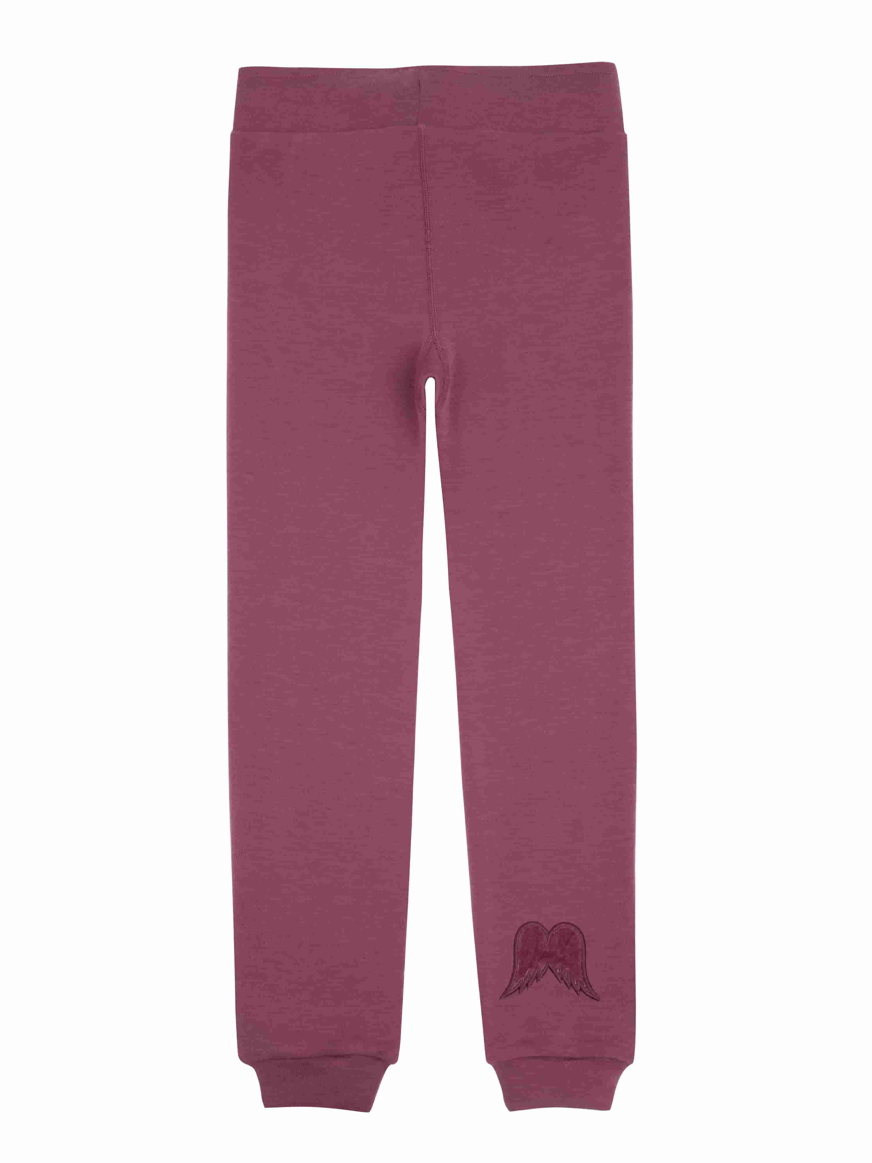 Bergen Merino Pants Dark Blush