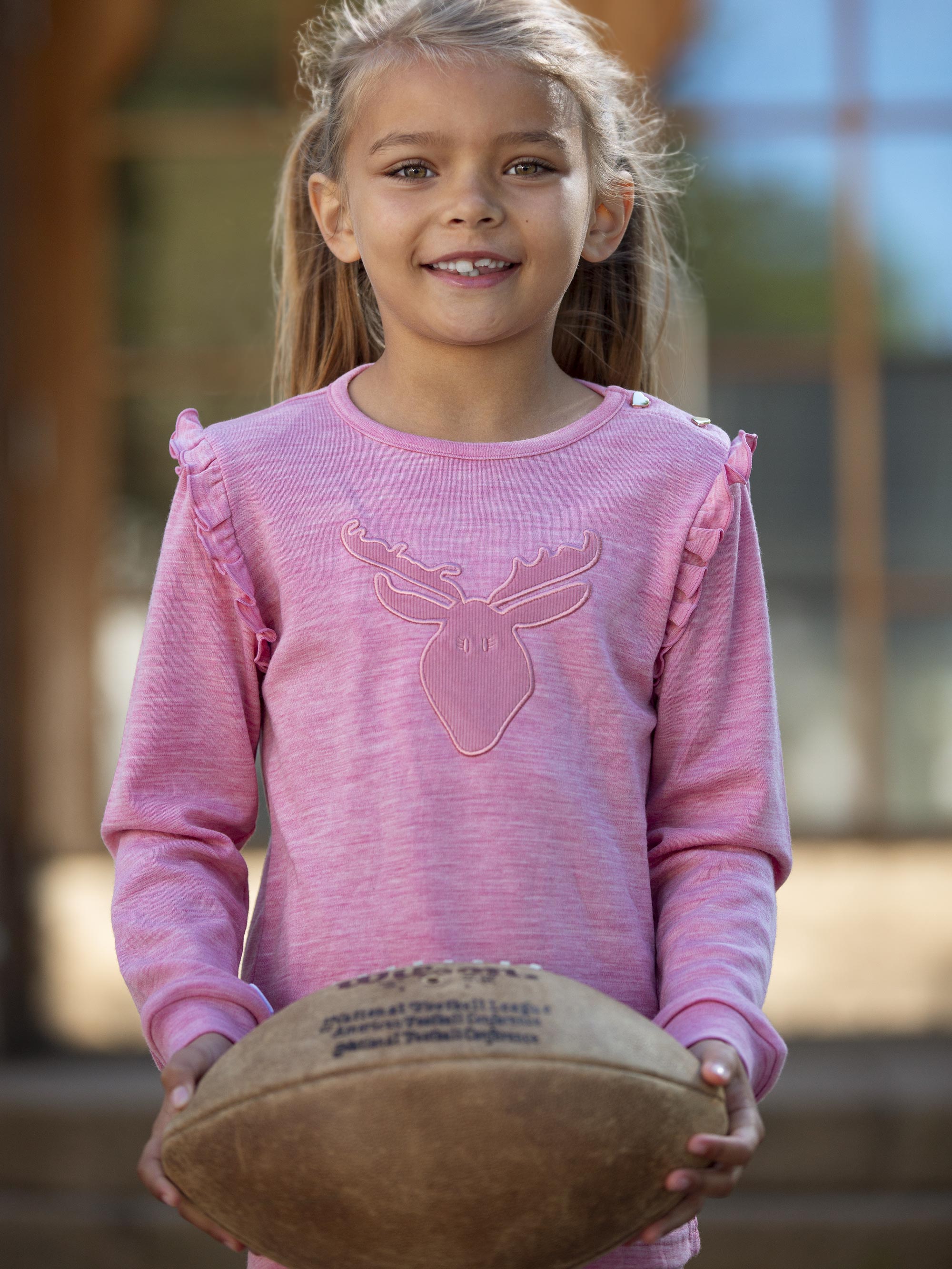 Bergen Merino Top  Rose Blush