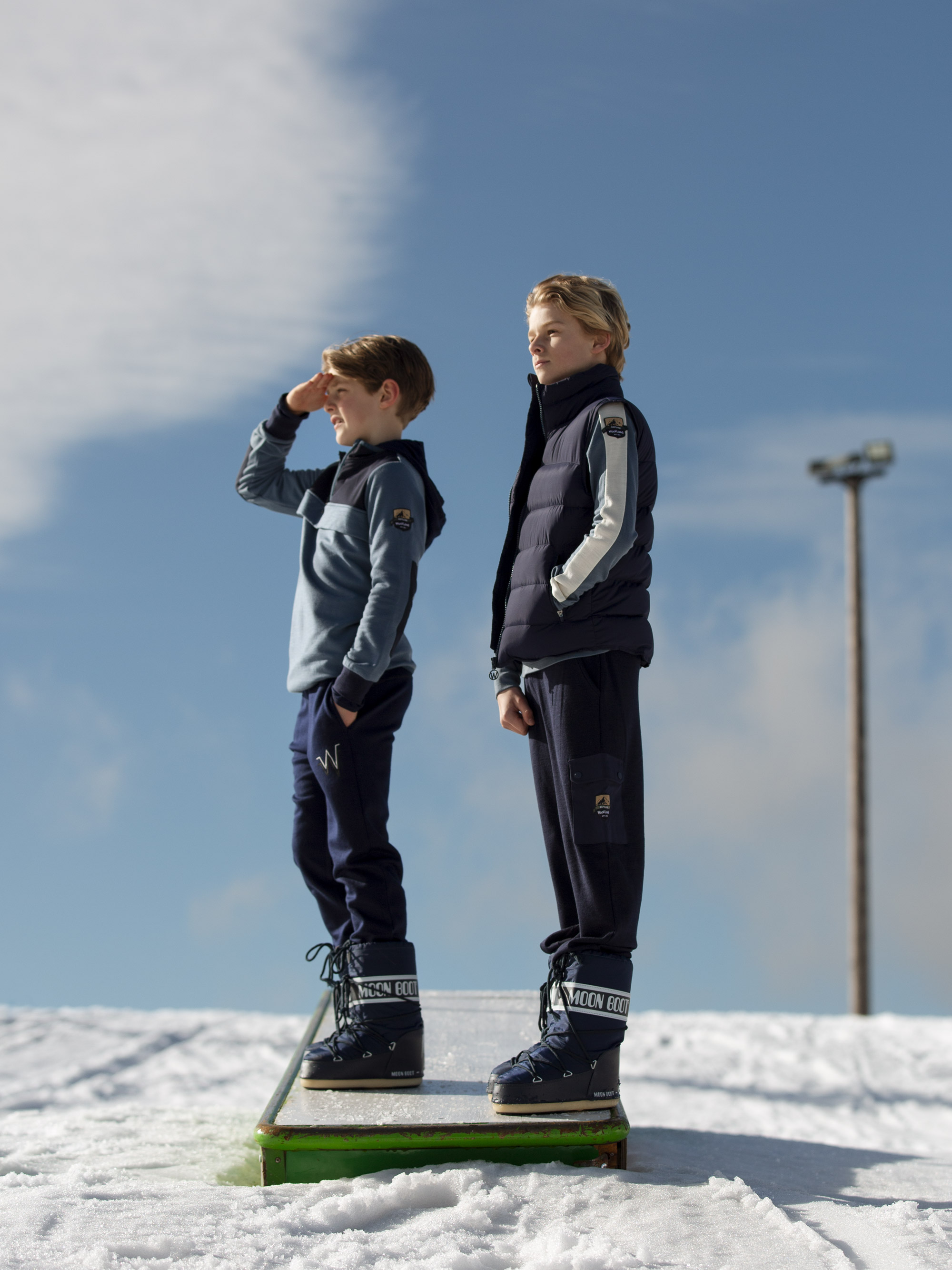 Hallingskarvet Wool Pants Blue