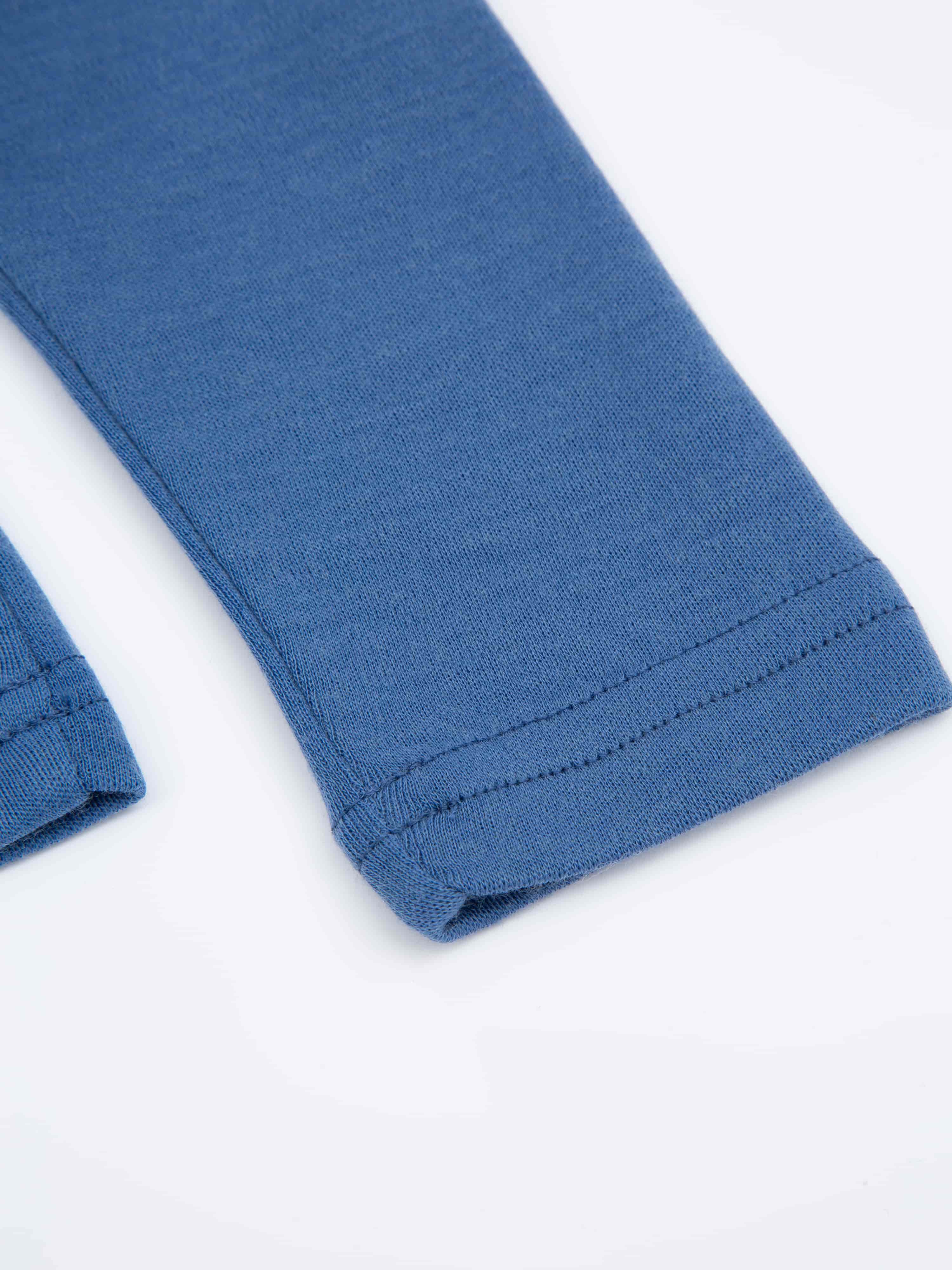 Harpefossen Merino Sweater Berry Blue