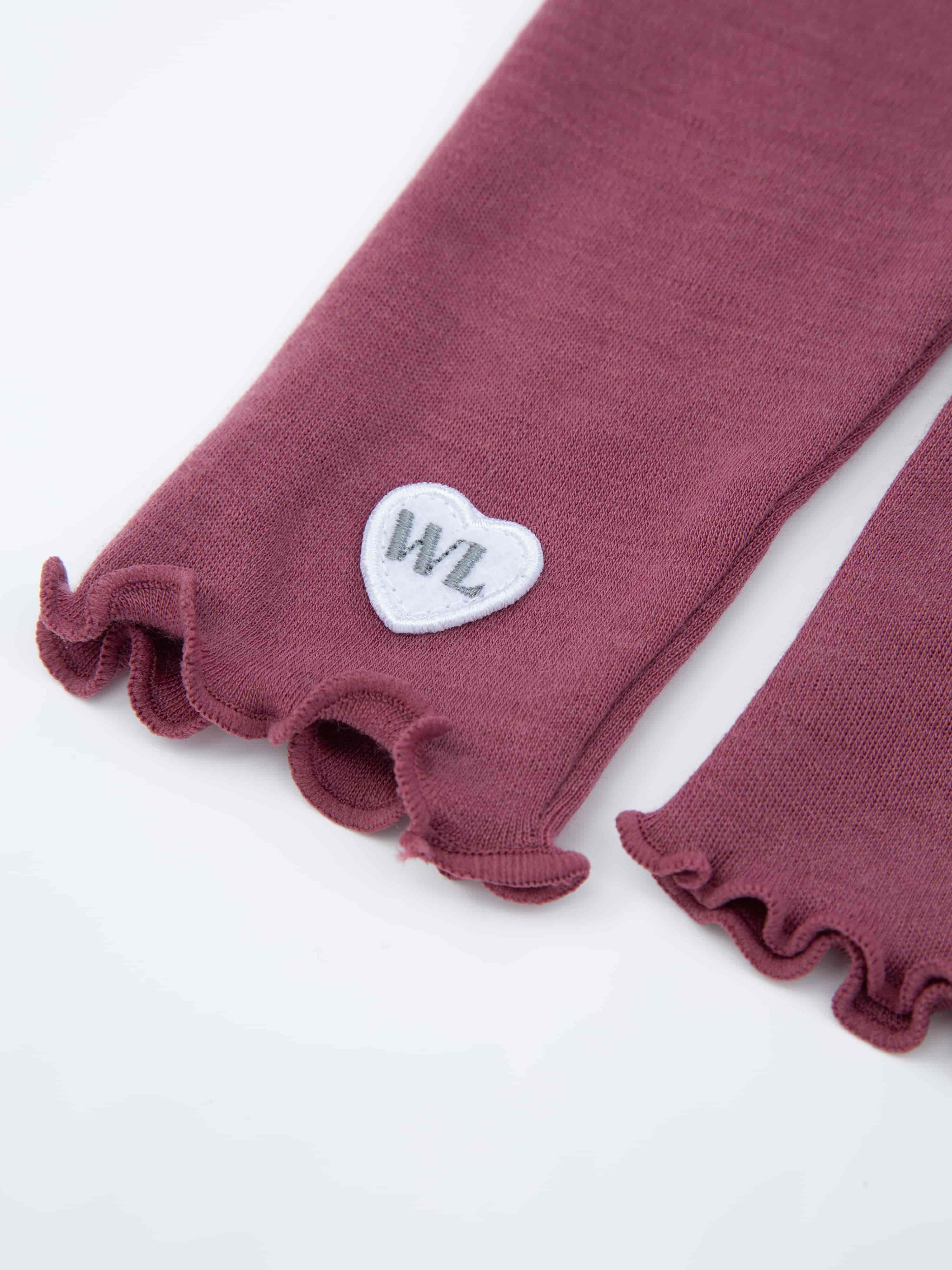 Harpefossen Merino Sweater Dark Blush