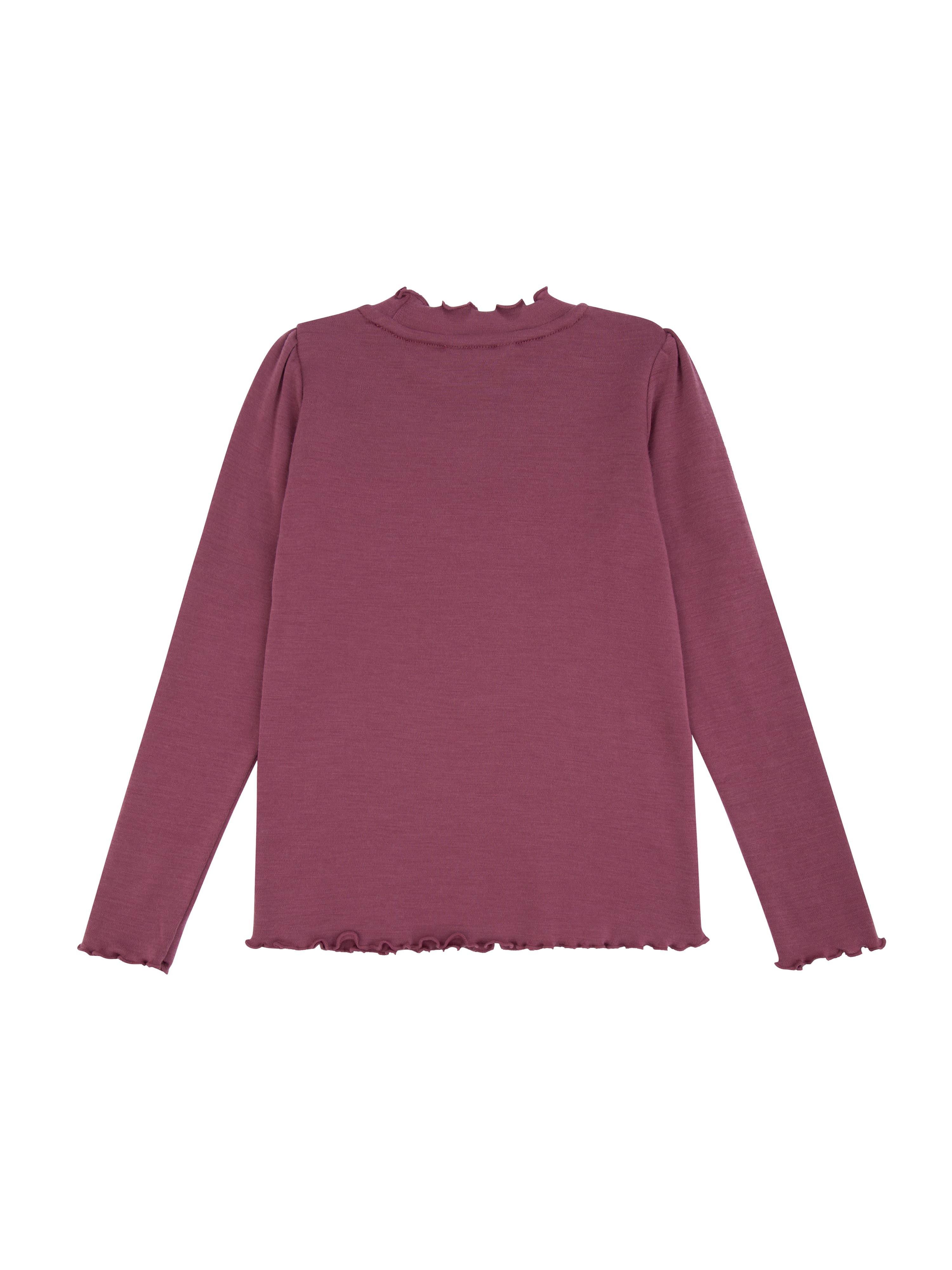 Harpefossen Merino Sweater Dark Blush