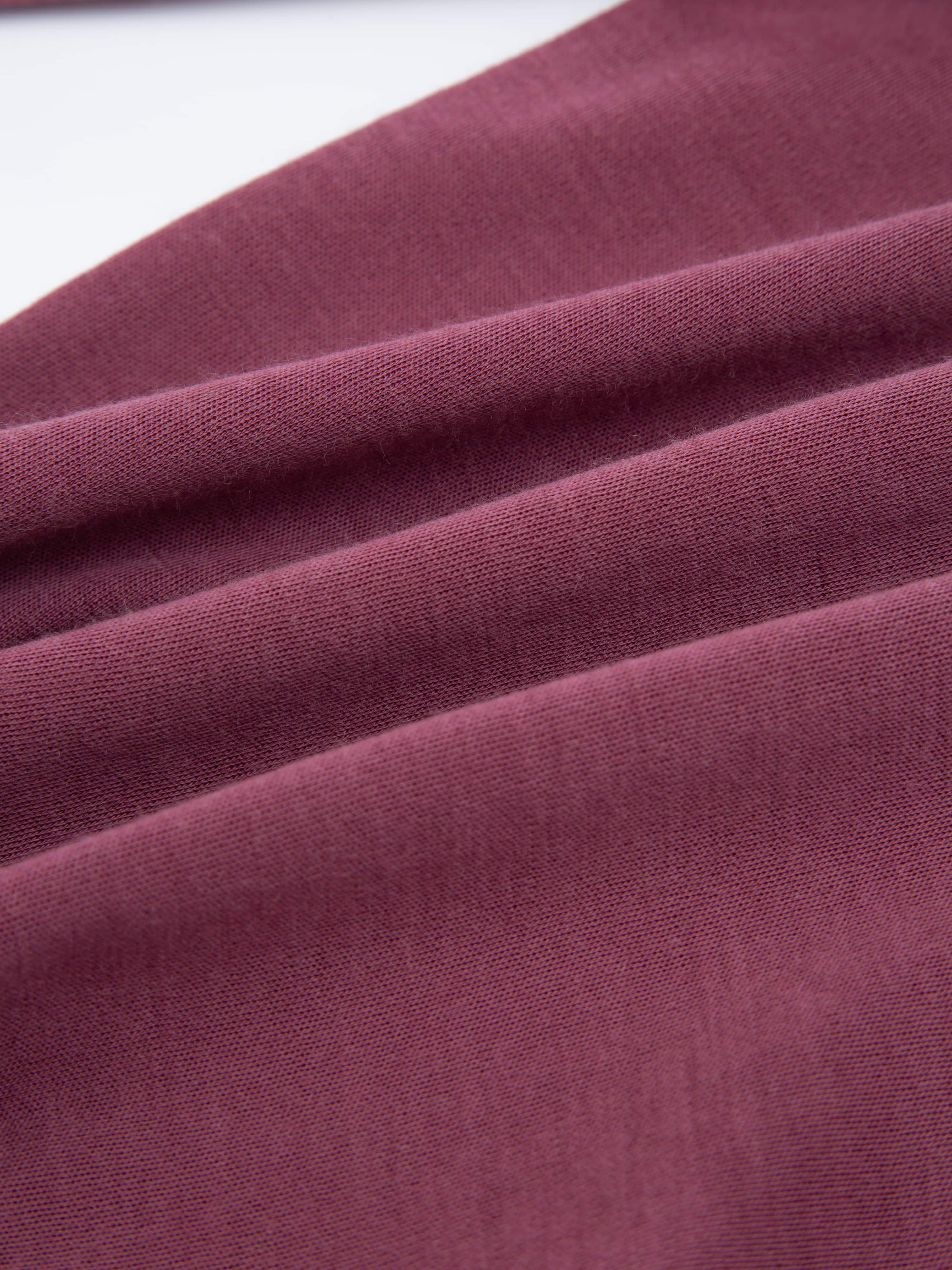 Harpefossen Merino Sweater Dark Blush