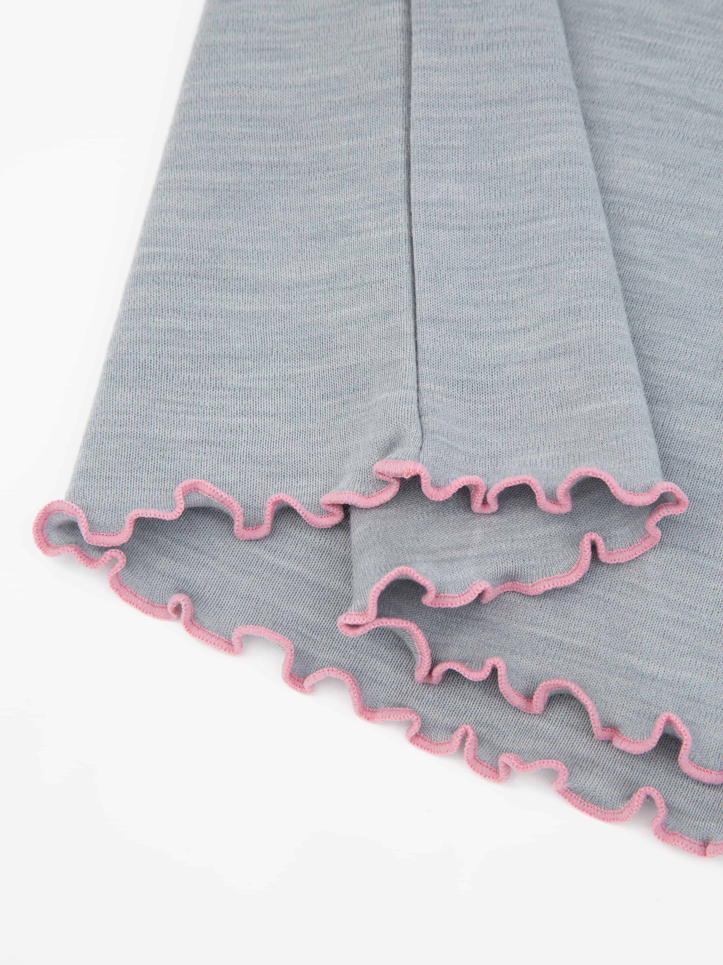 Harpefossen Merino Sweater Grey Melange