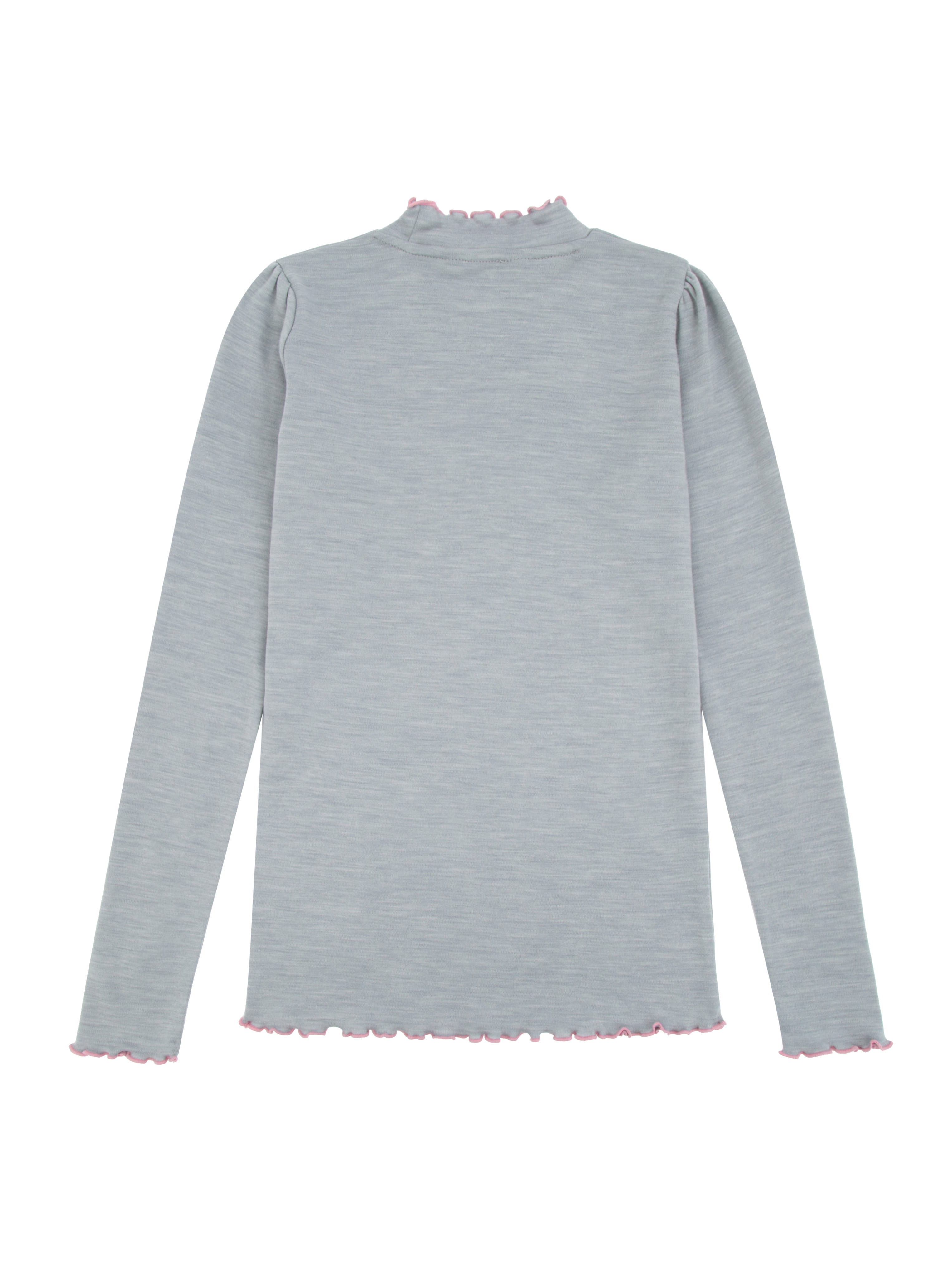 Harpefossen Merino Sweater Grey Melange
