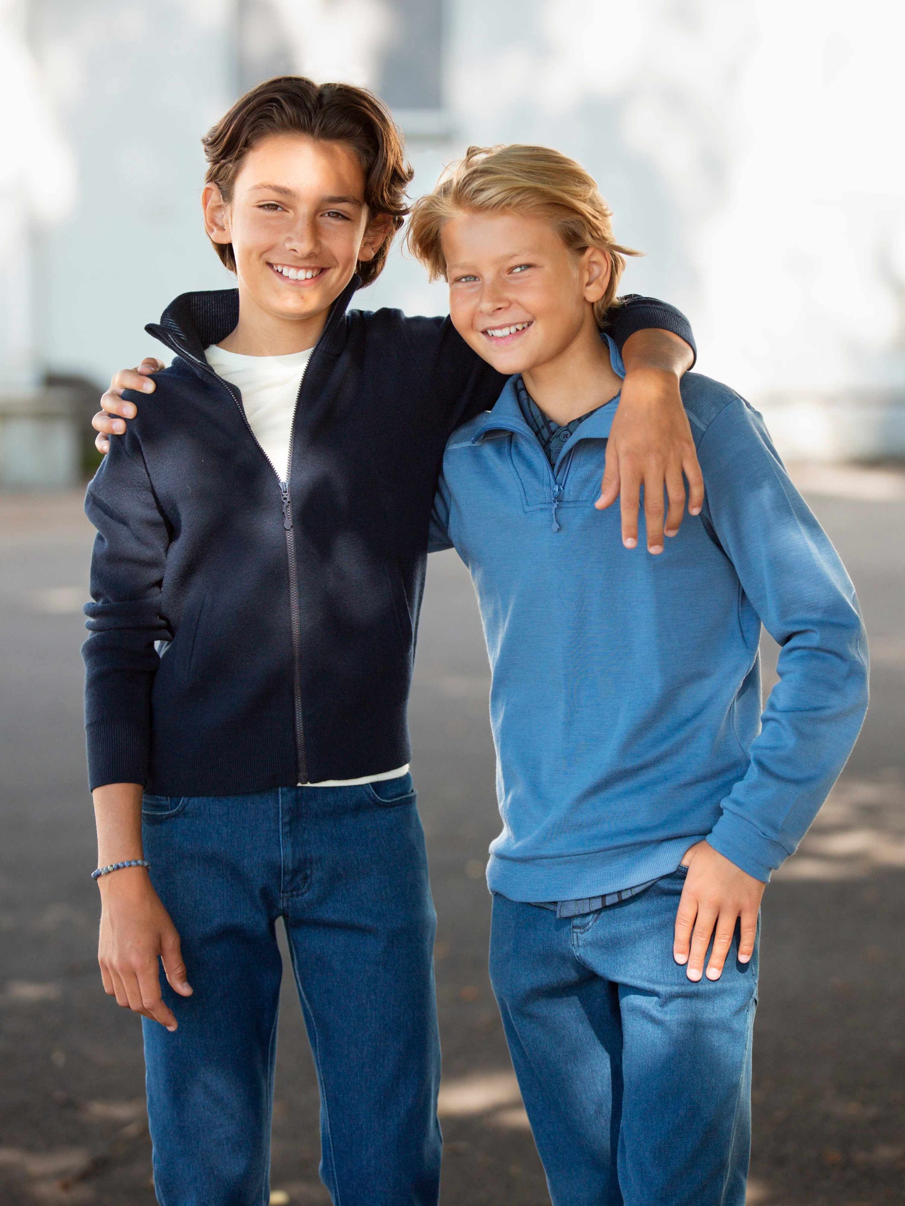 Hemsedal Knitted Merino Jacket Dark Blue