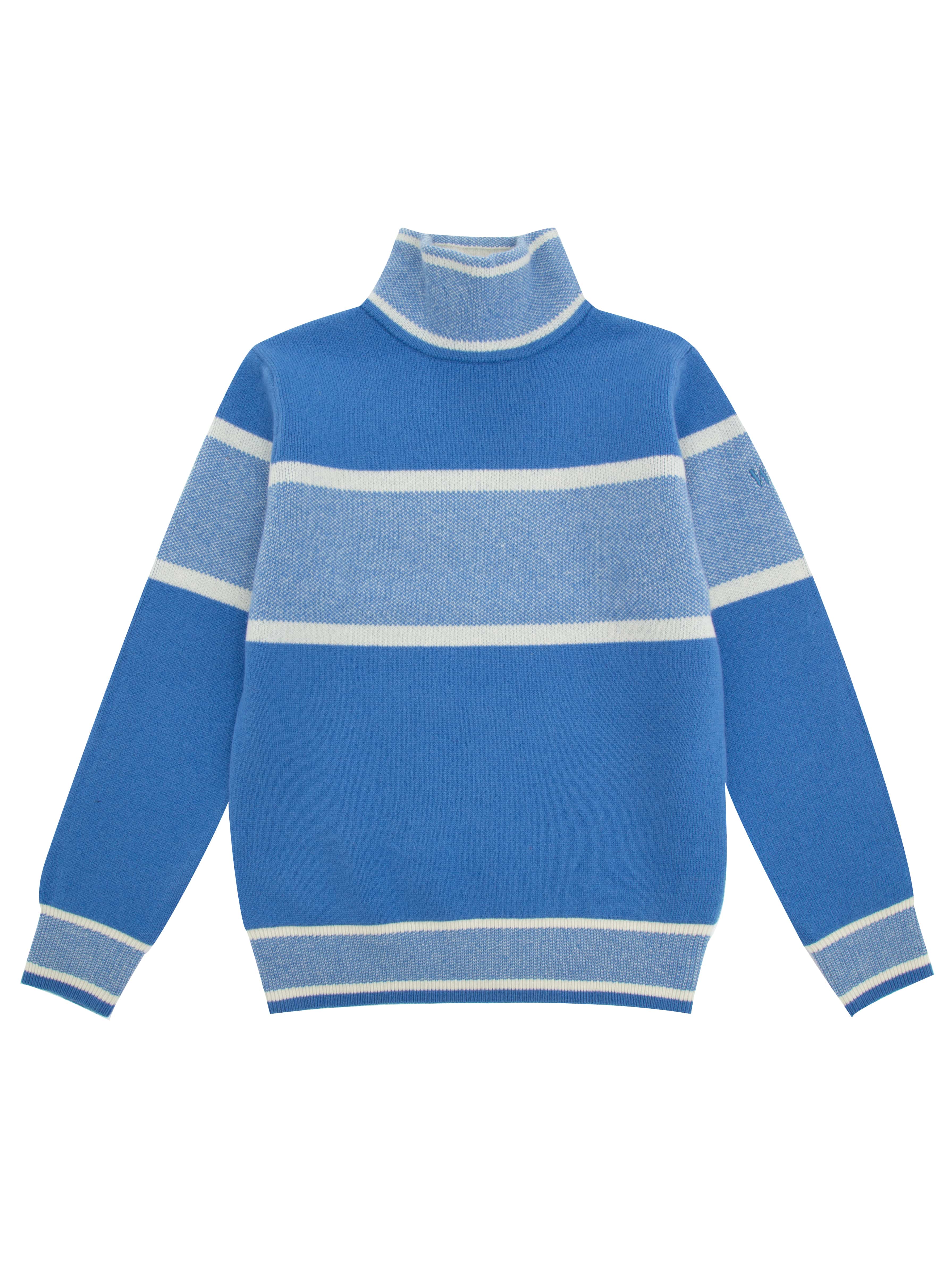 Hemsedal Knitted Woolsweater Berry Blue