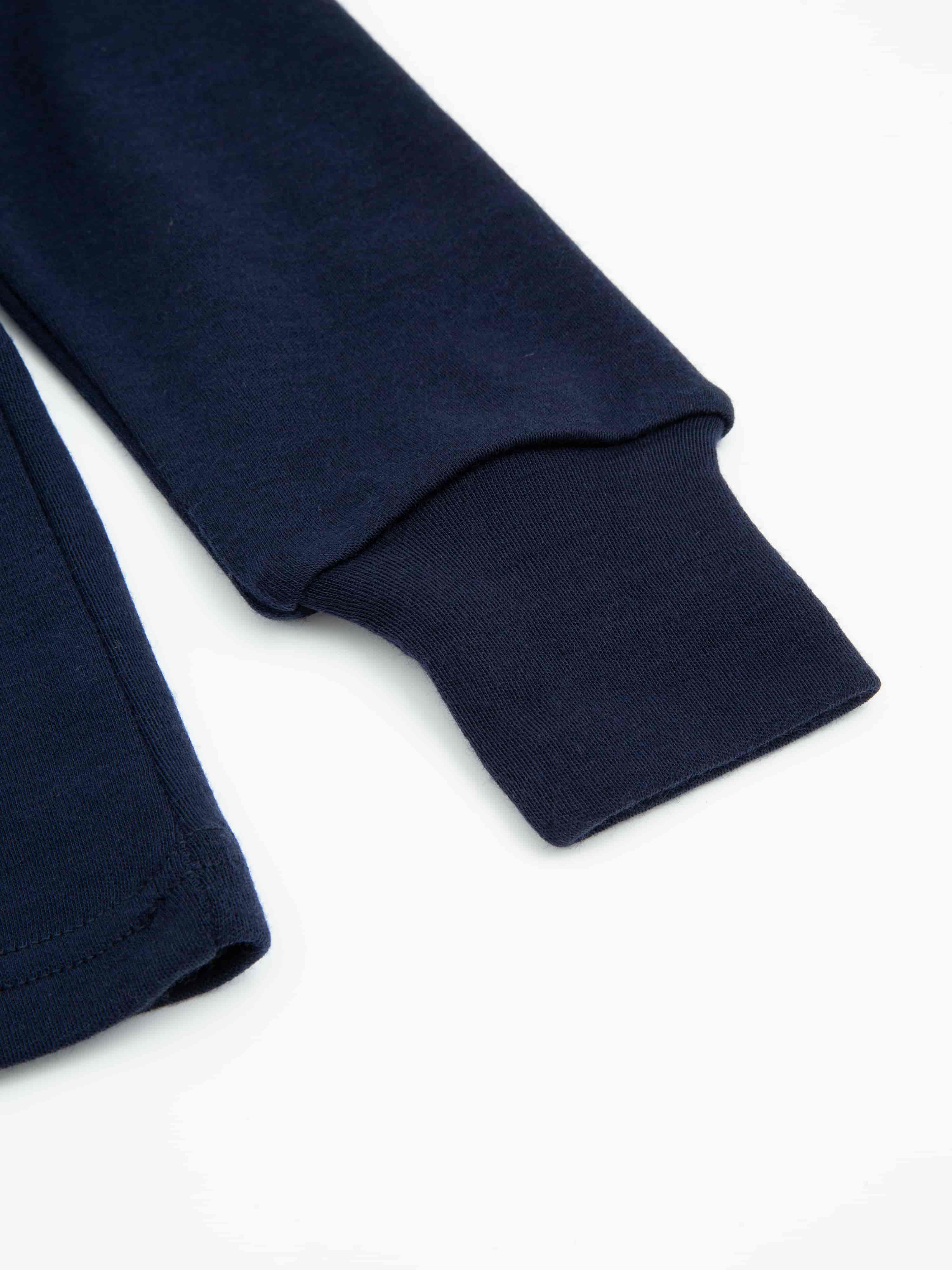 Høvringen Merino Ullgenser 2-3 år Blue ink