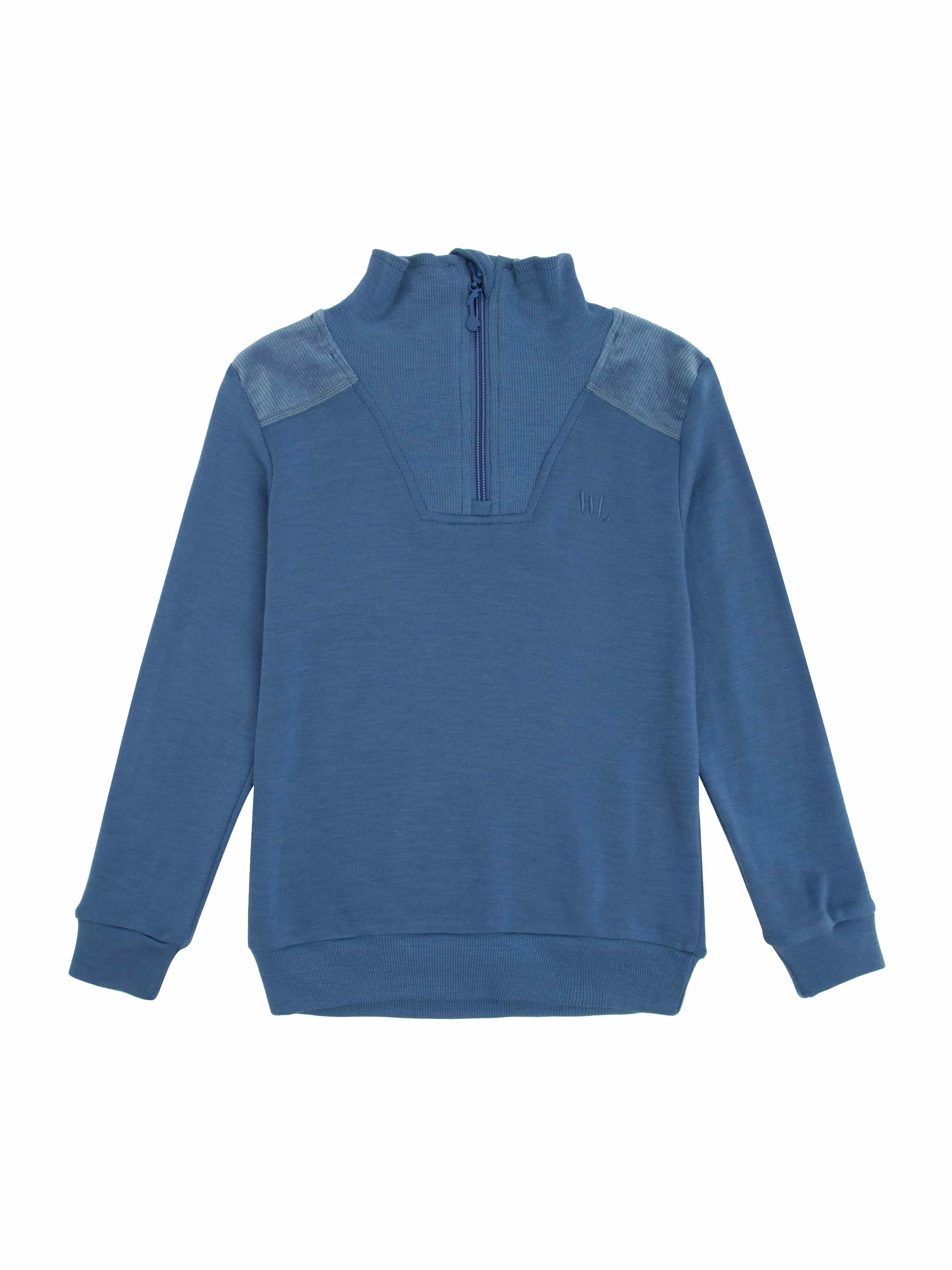 Lakselv Merino Sweater Berry Blue