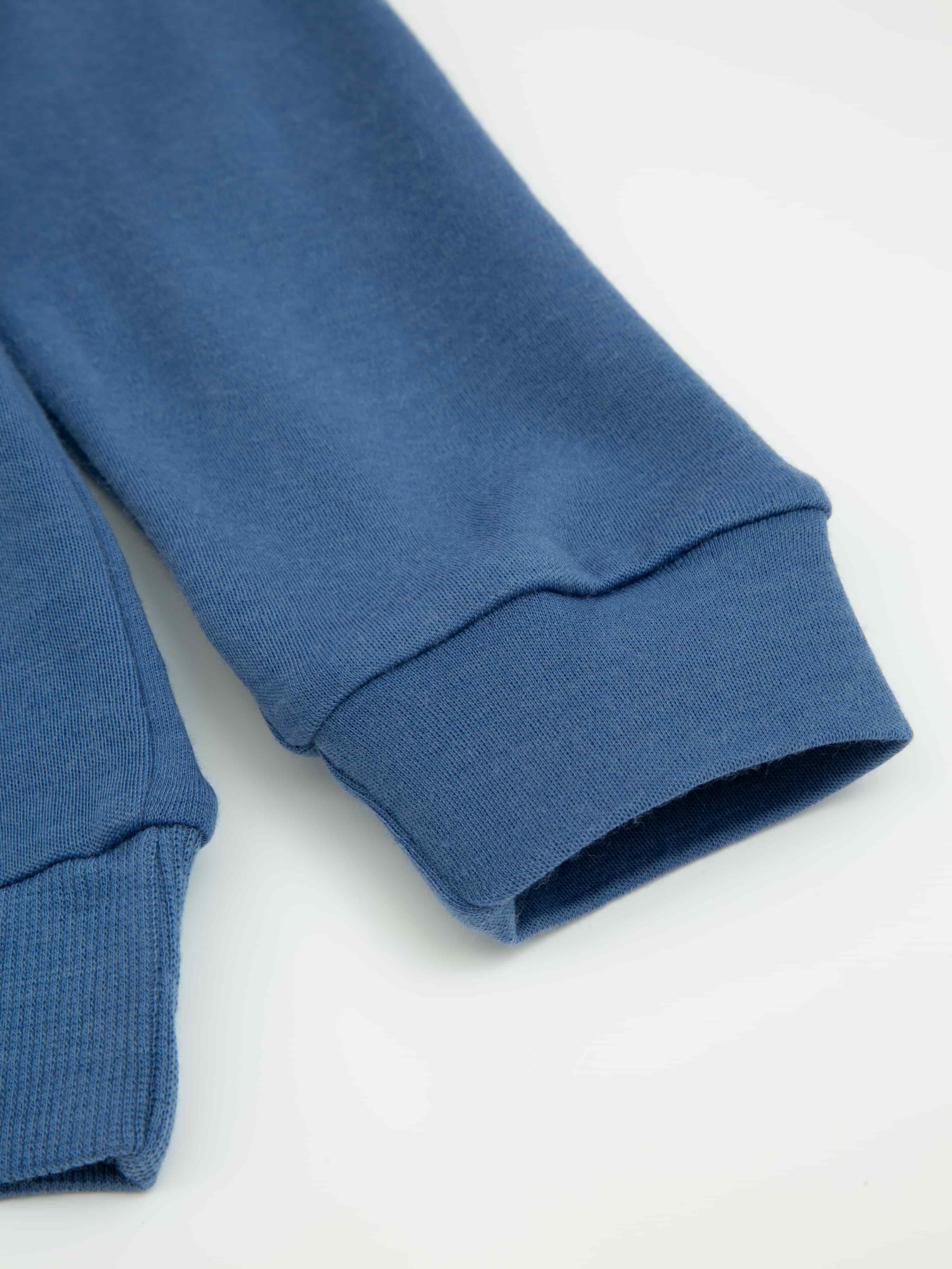 Lakselv Merino Sweater Berry Blue