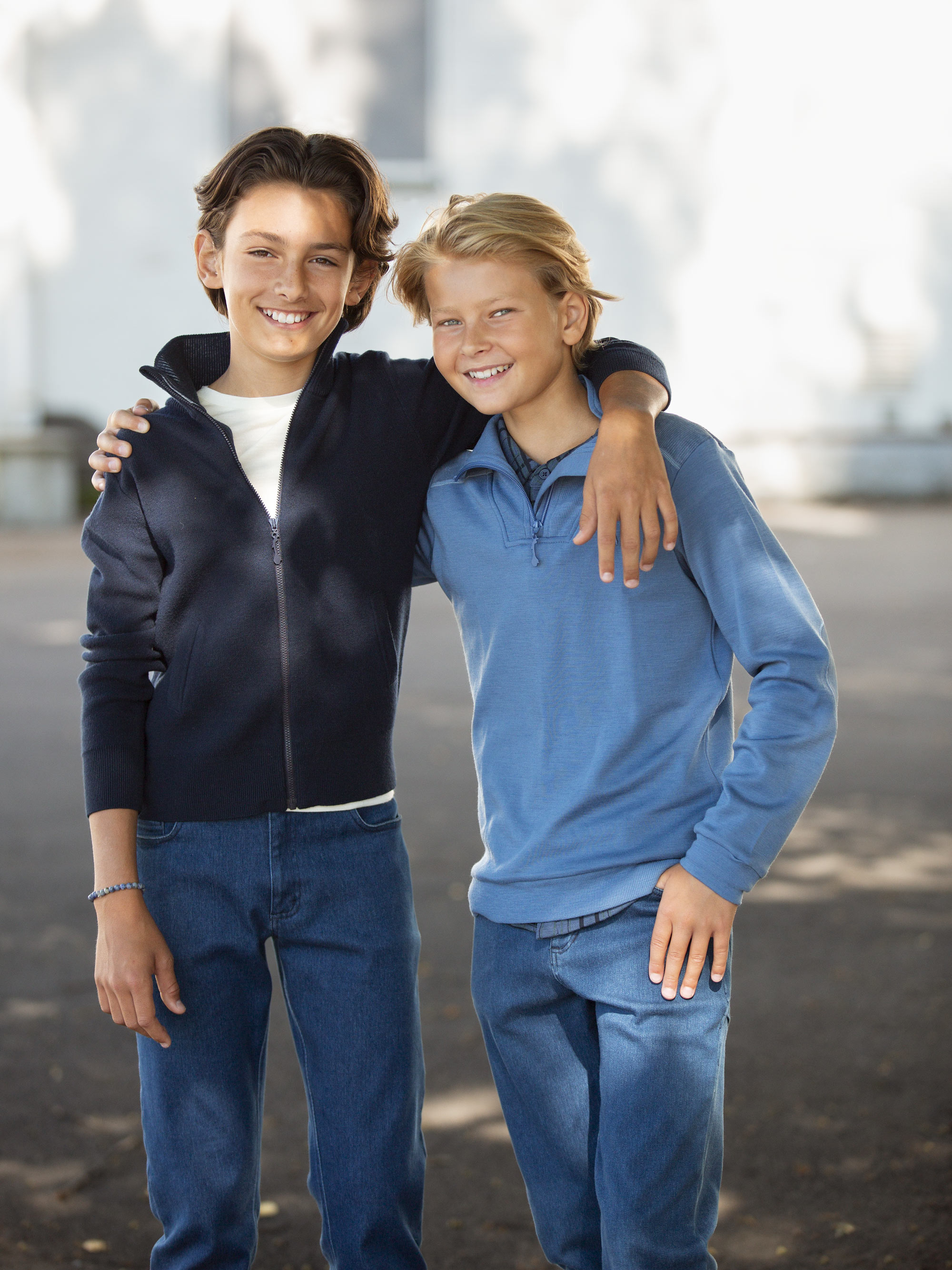 Lakselv Merino Sweater Berry Blue