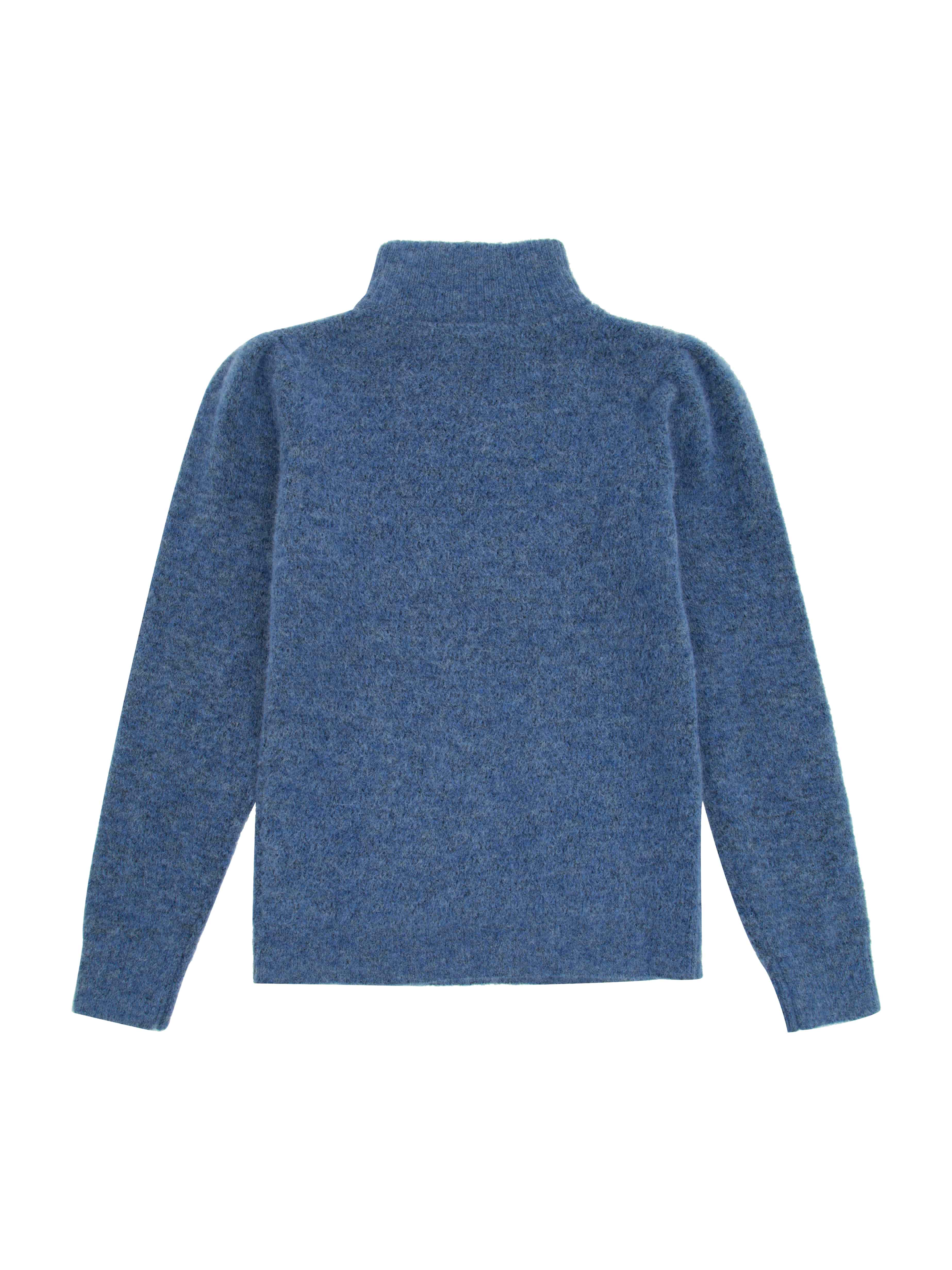 Loen Alpaca Sweater  Blue Wave