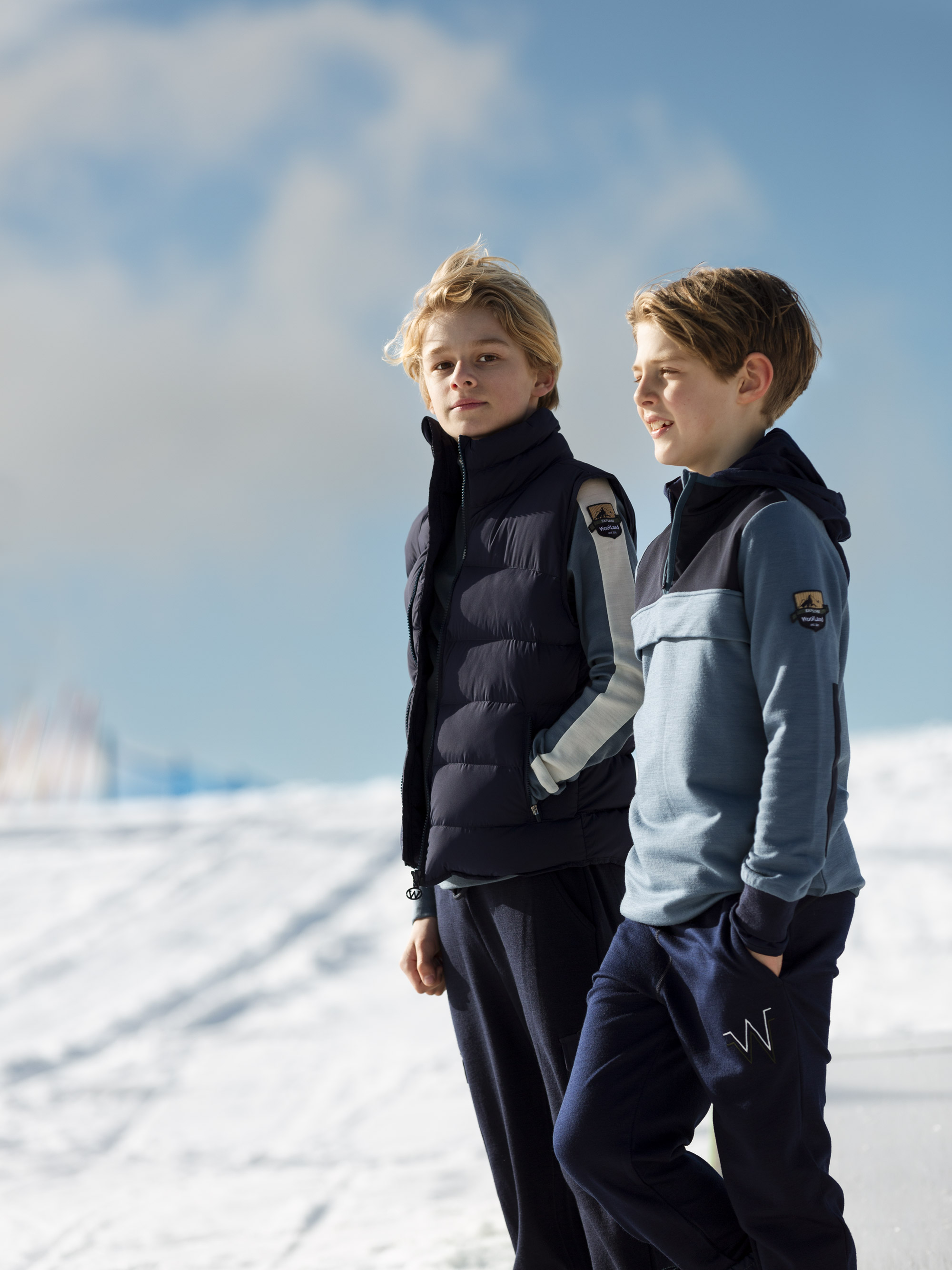 Moelv Fleece Sweater  Lake