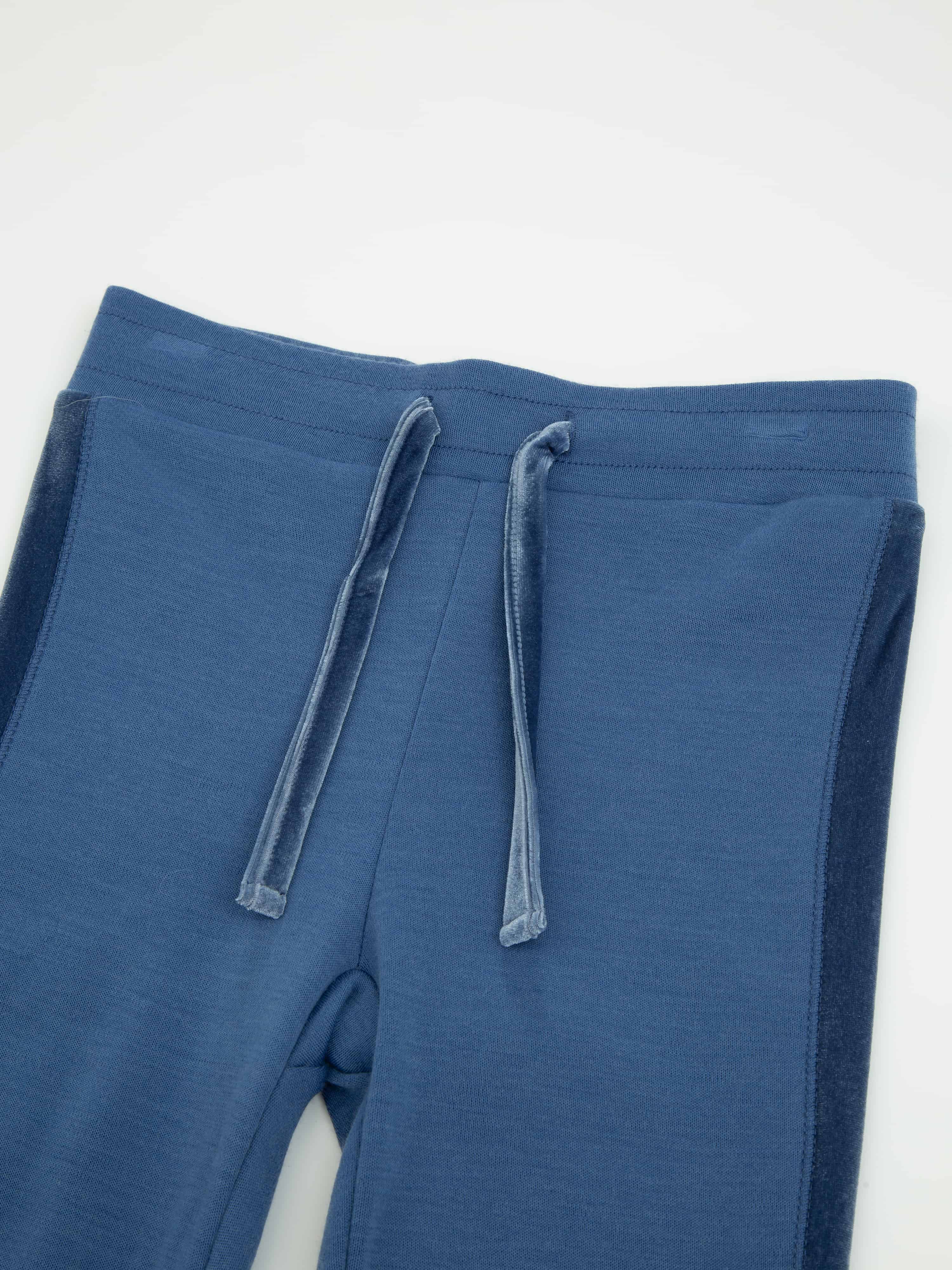 Sirdal flare pants Berry Blue