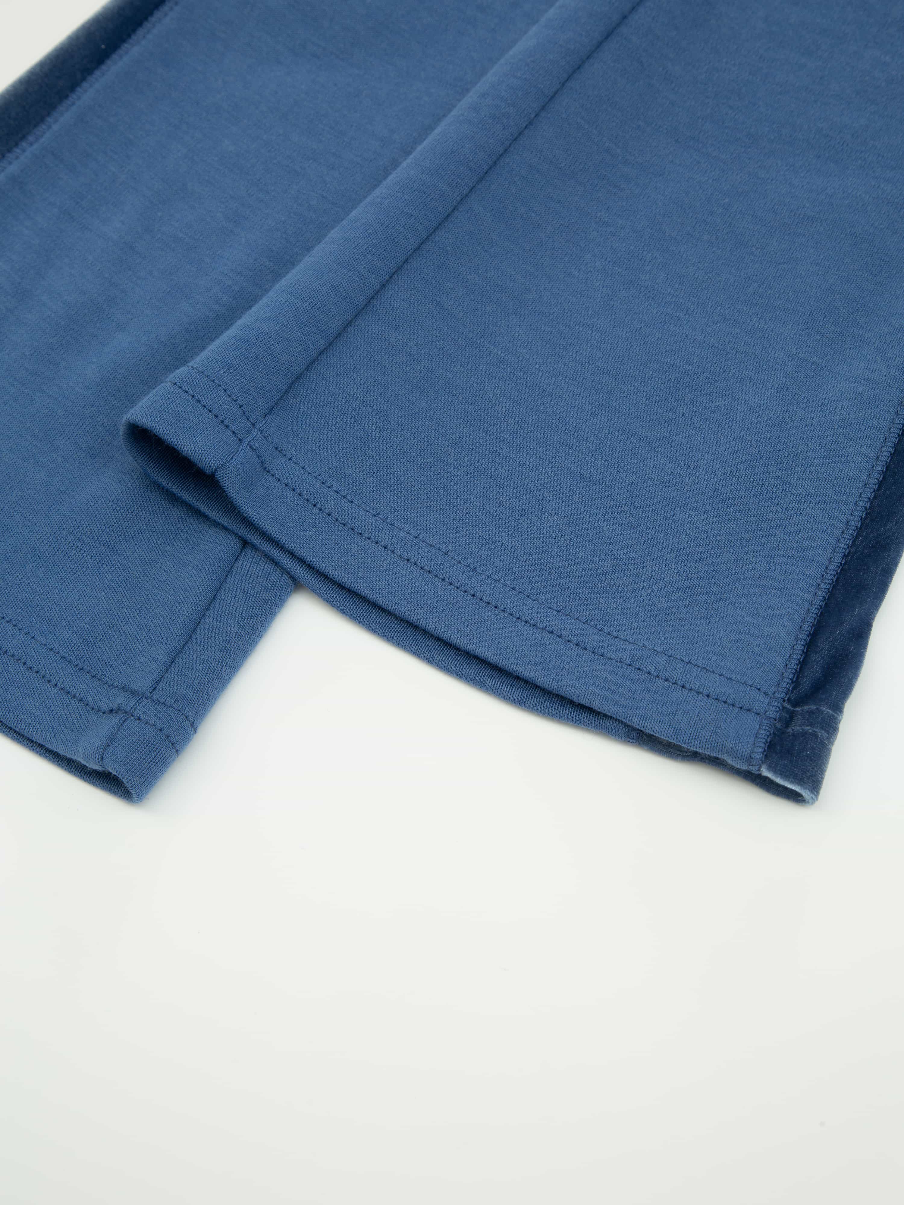 Sirdal flare pants Berry Blue