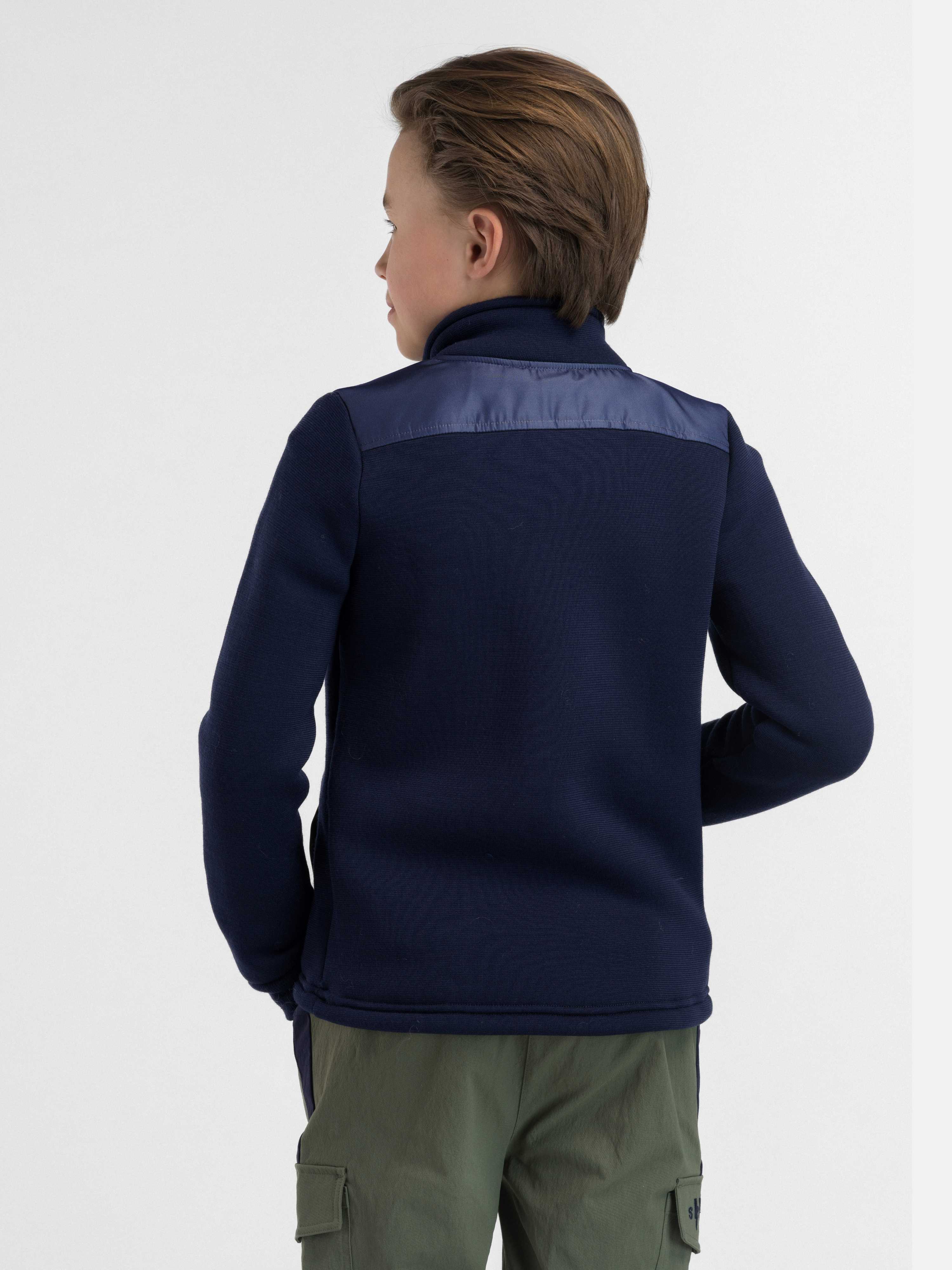 Sogndal Wool Fleece Jacket  Blue ink