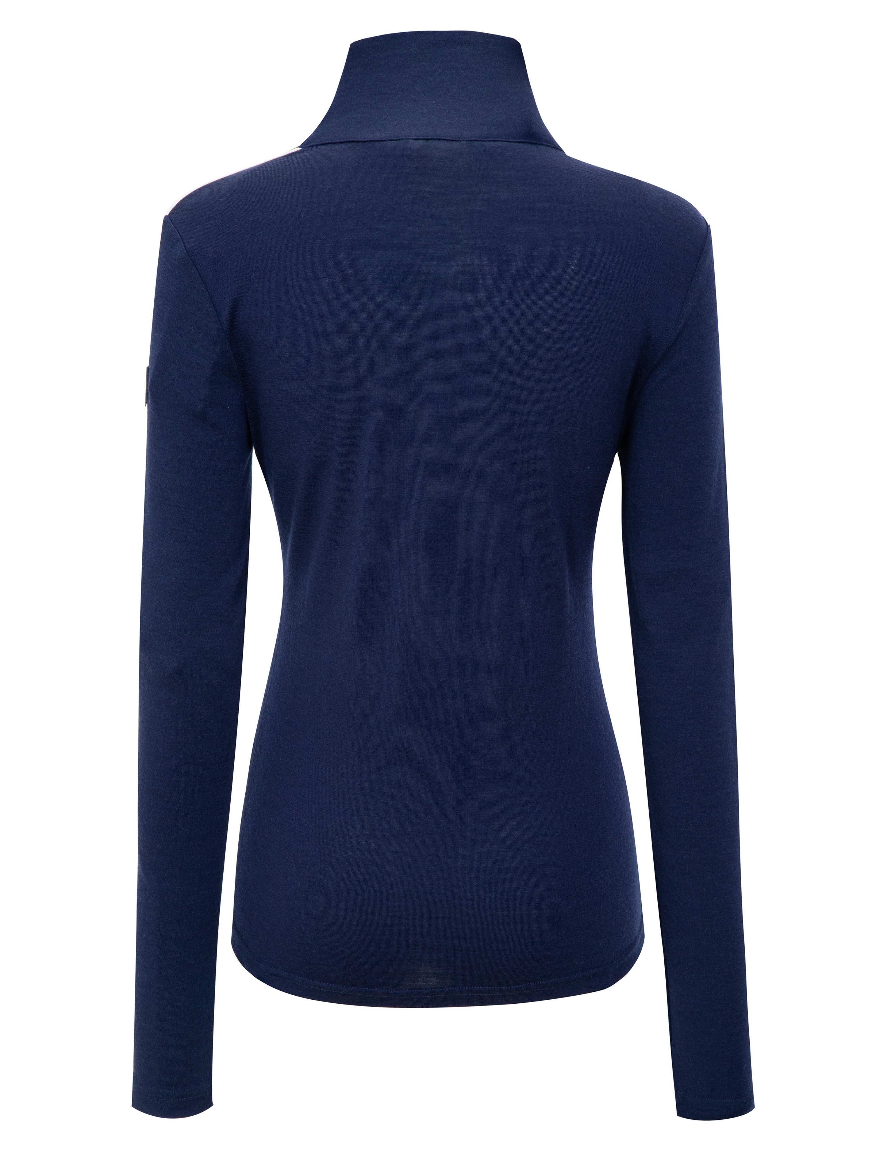 Dagali Merino Base Layer Top Blue Ink
