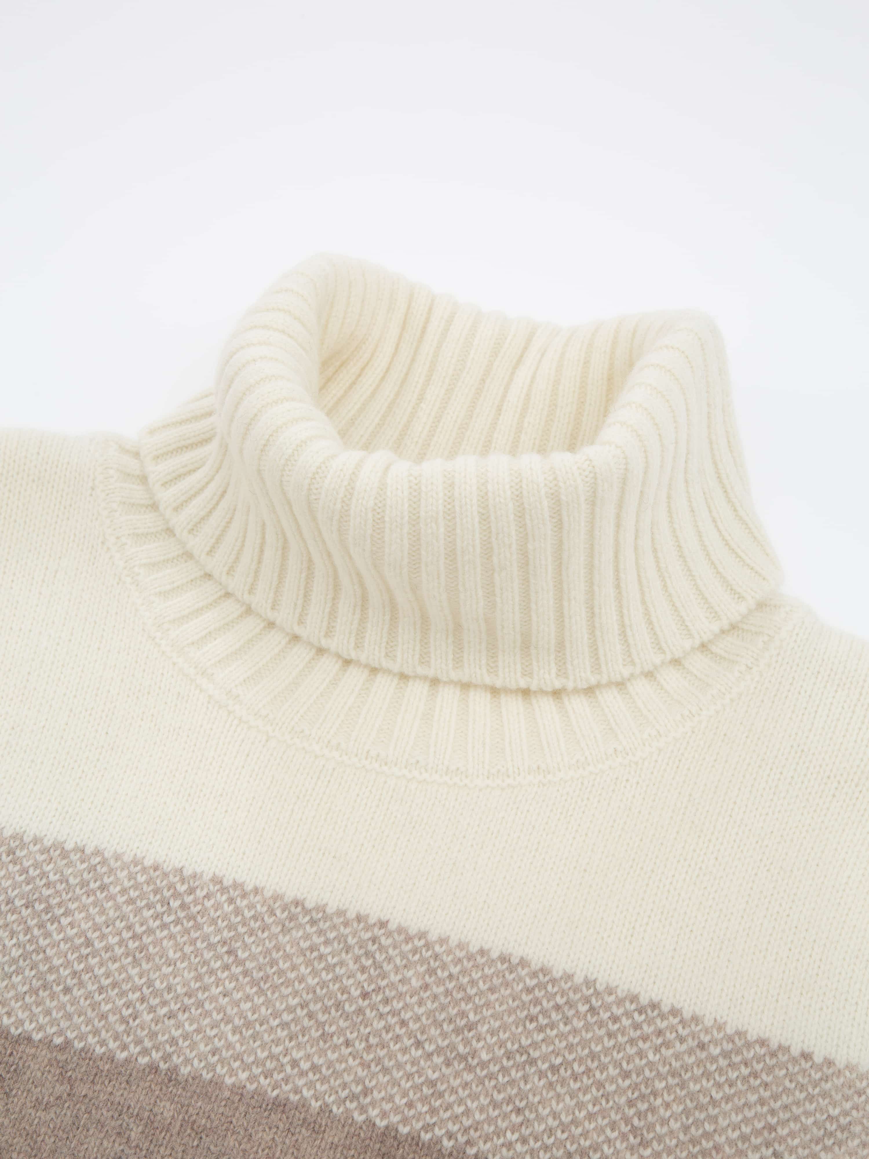 Galdhøpiggen Strikkegenser Cream