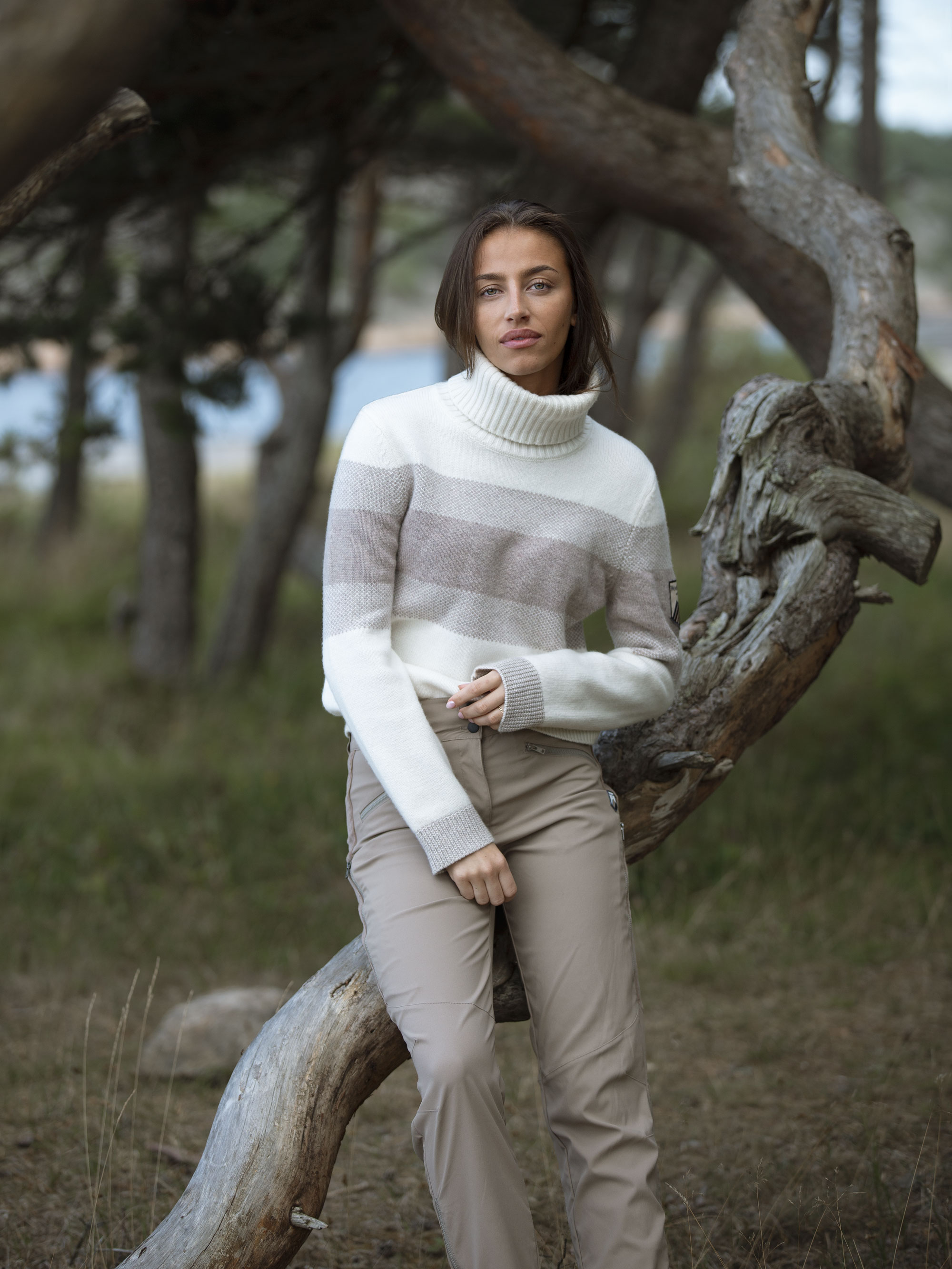 Galdhøpiggen Strikkegenser Cream