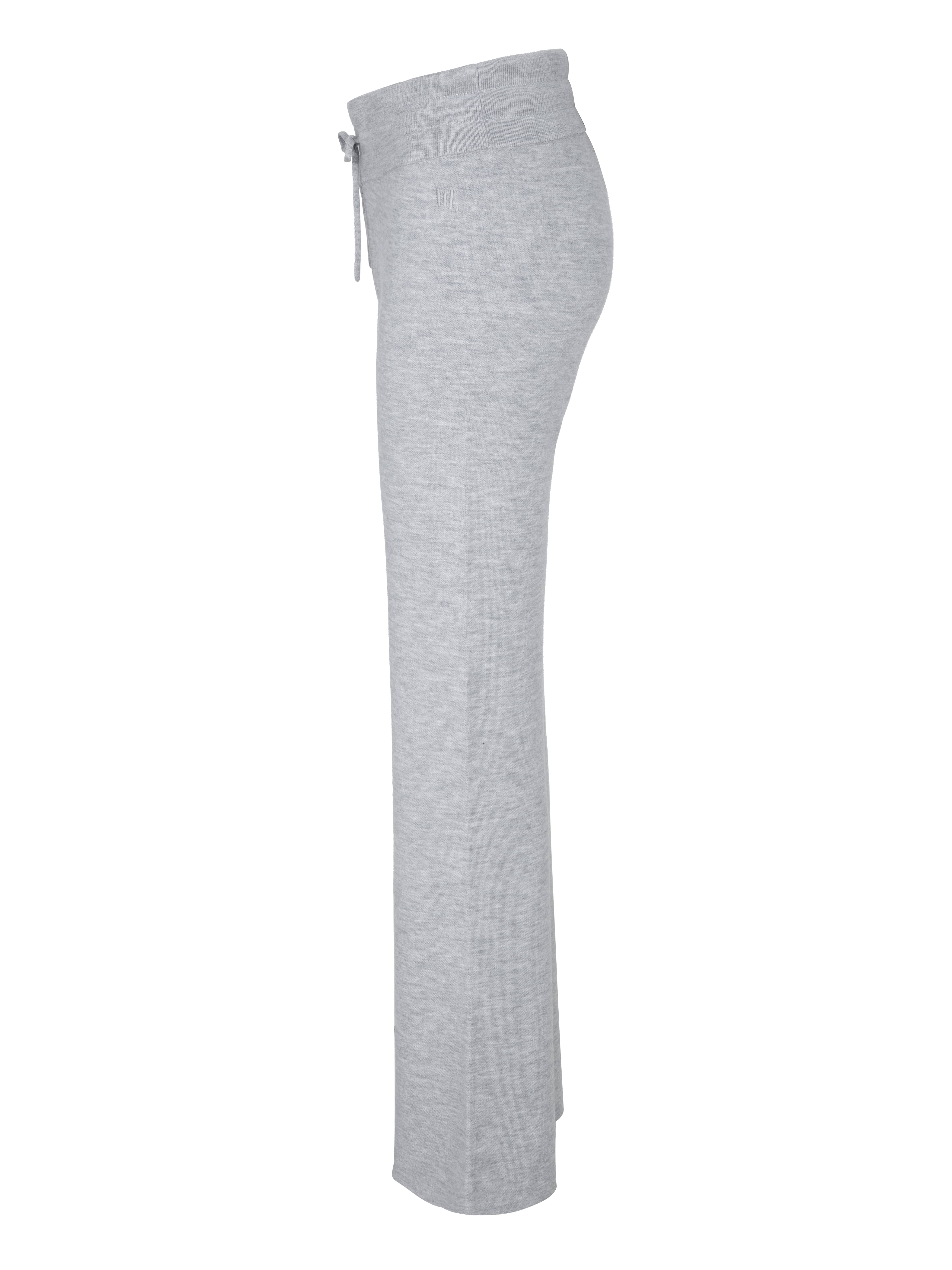 Hemsedal Knitted Pants Grey Melange