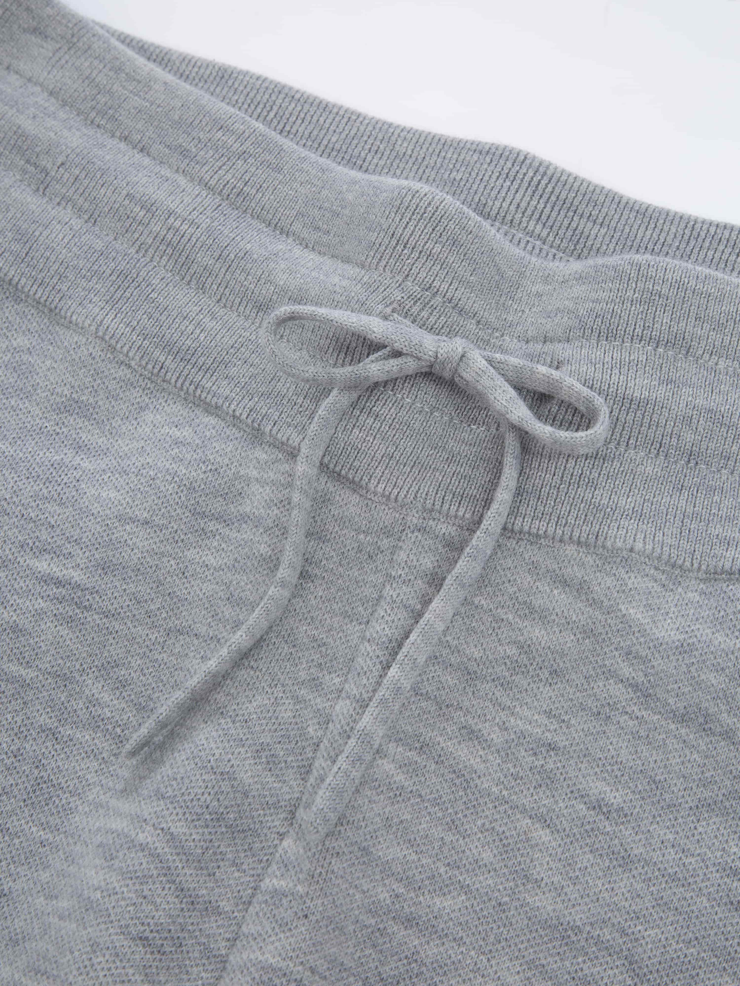 Hemsedal Knitted Pants Grey Melange