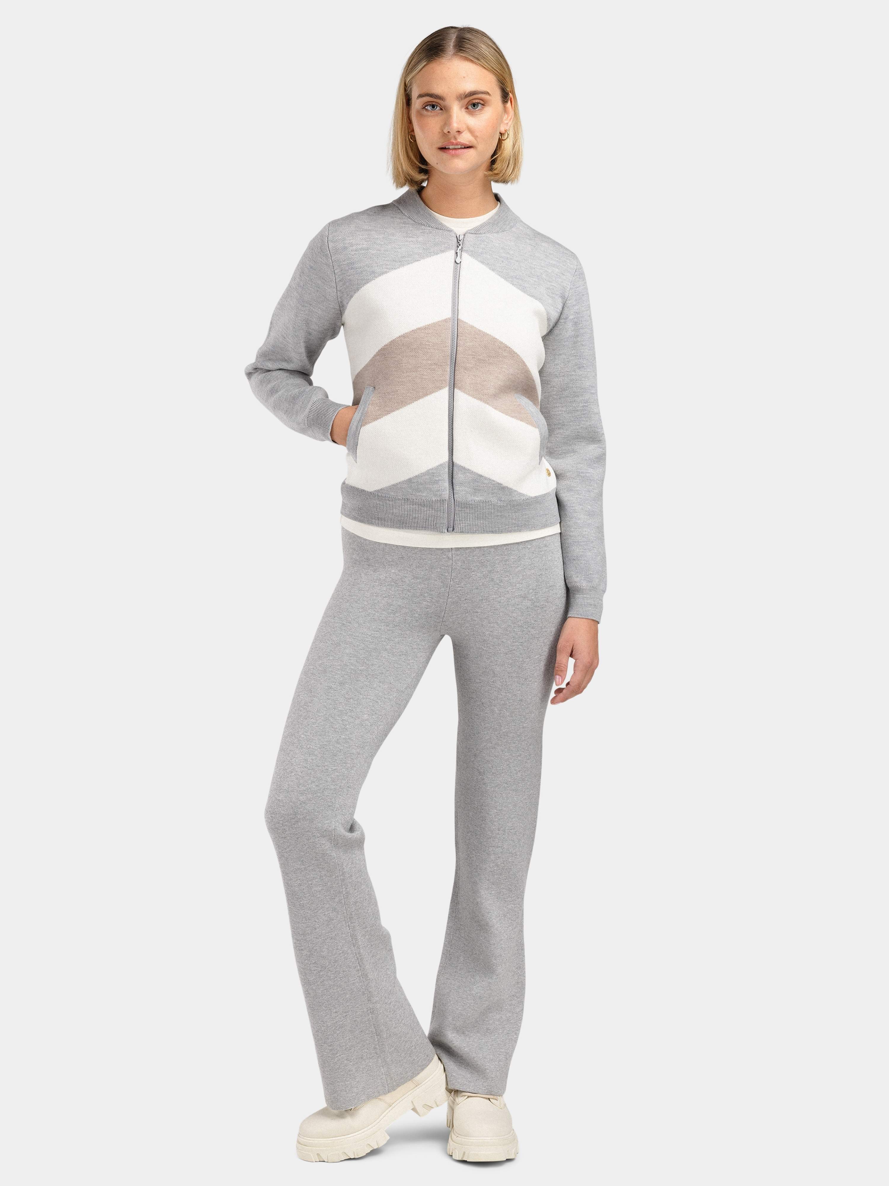 Hemsedal Knitted Pants Grey Melange