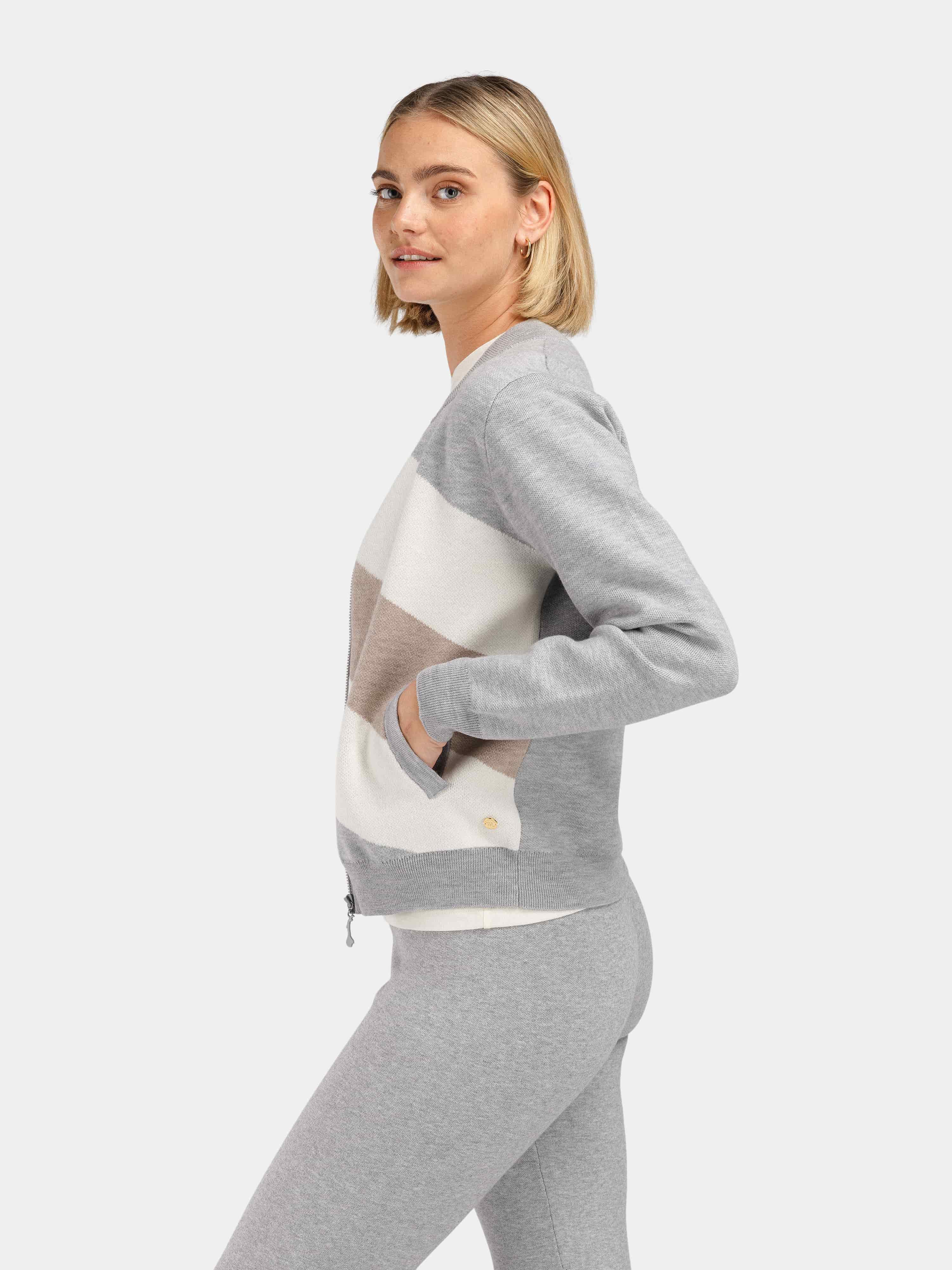 Hemsedal Knitted Pants Grey Melange