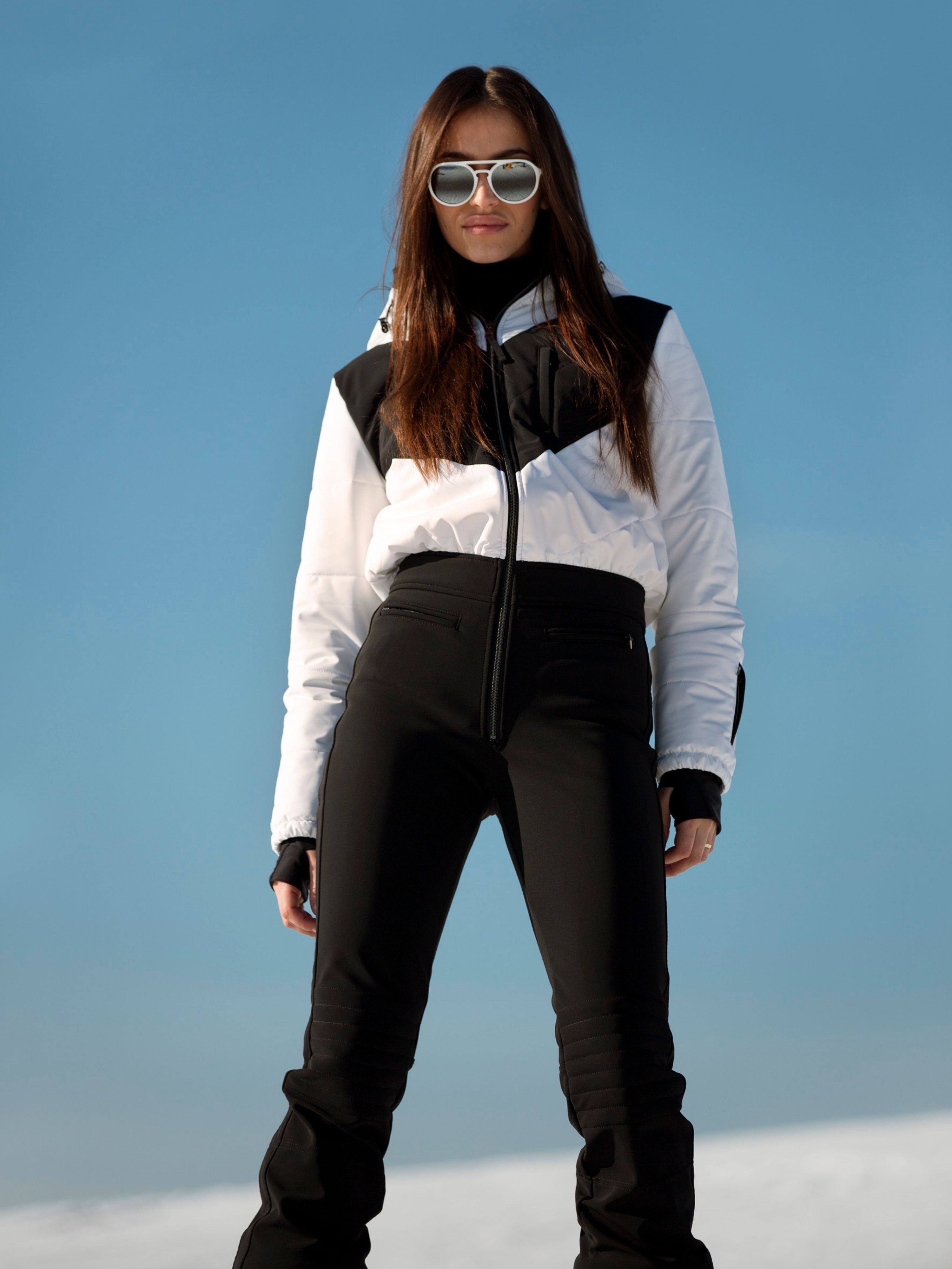 Hemsedal Ski Suit Woman White Swan