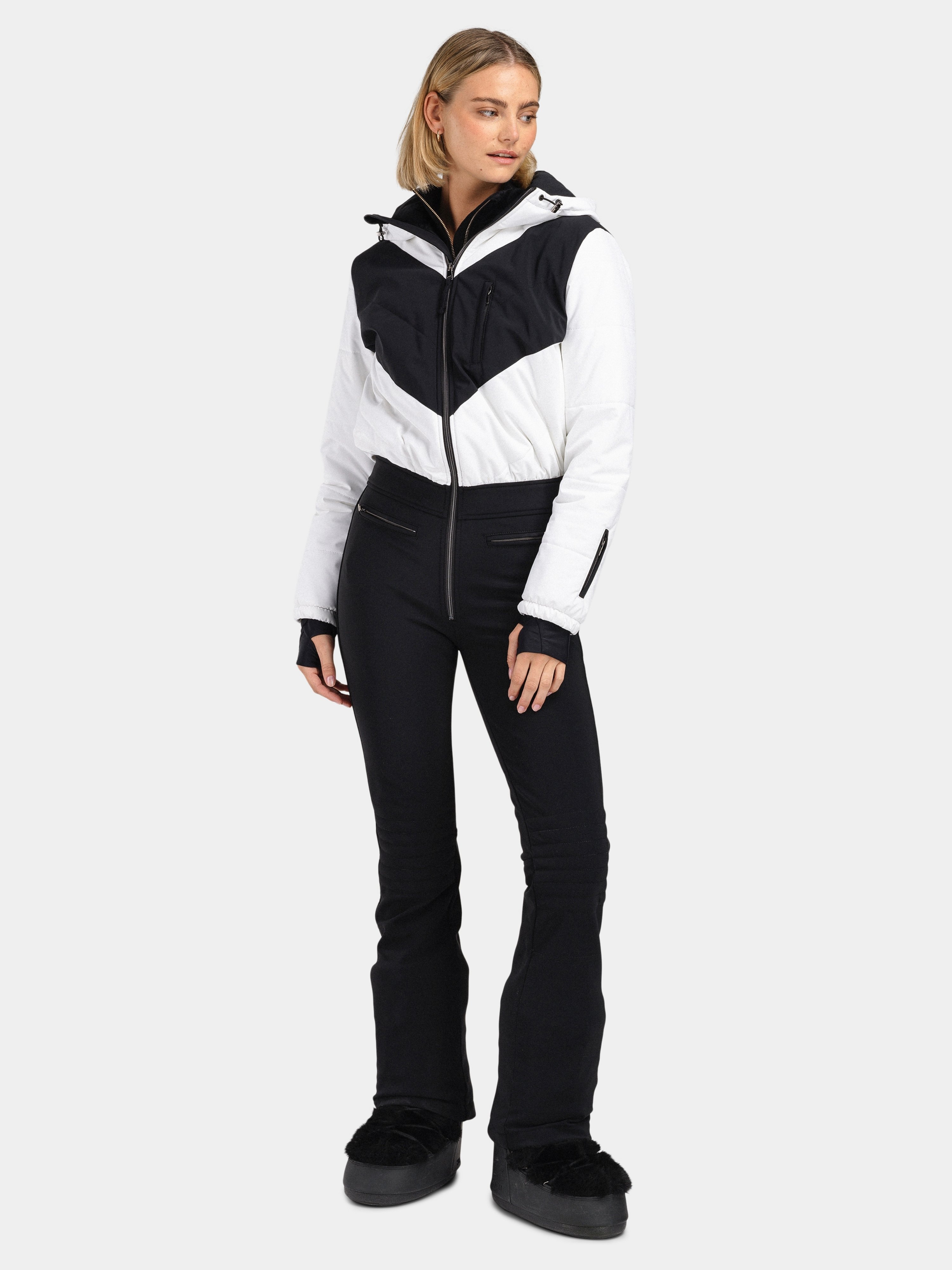 Hemsedal Ski Suit Woman White Swan