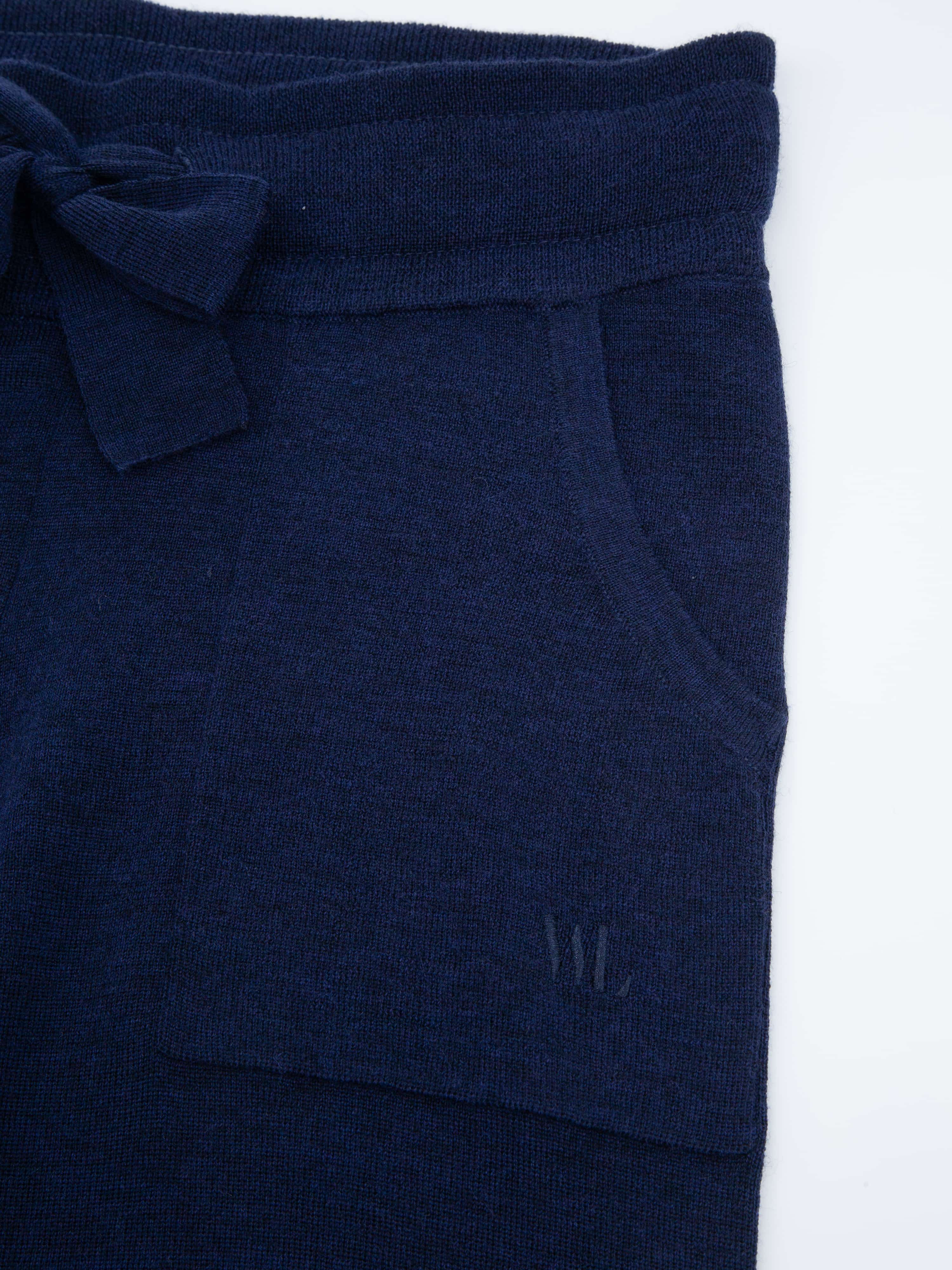 Himmeltinden Wool Pants Dark Blue