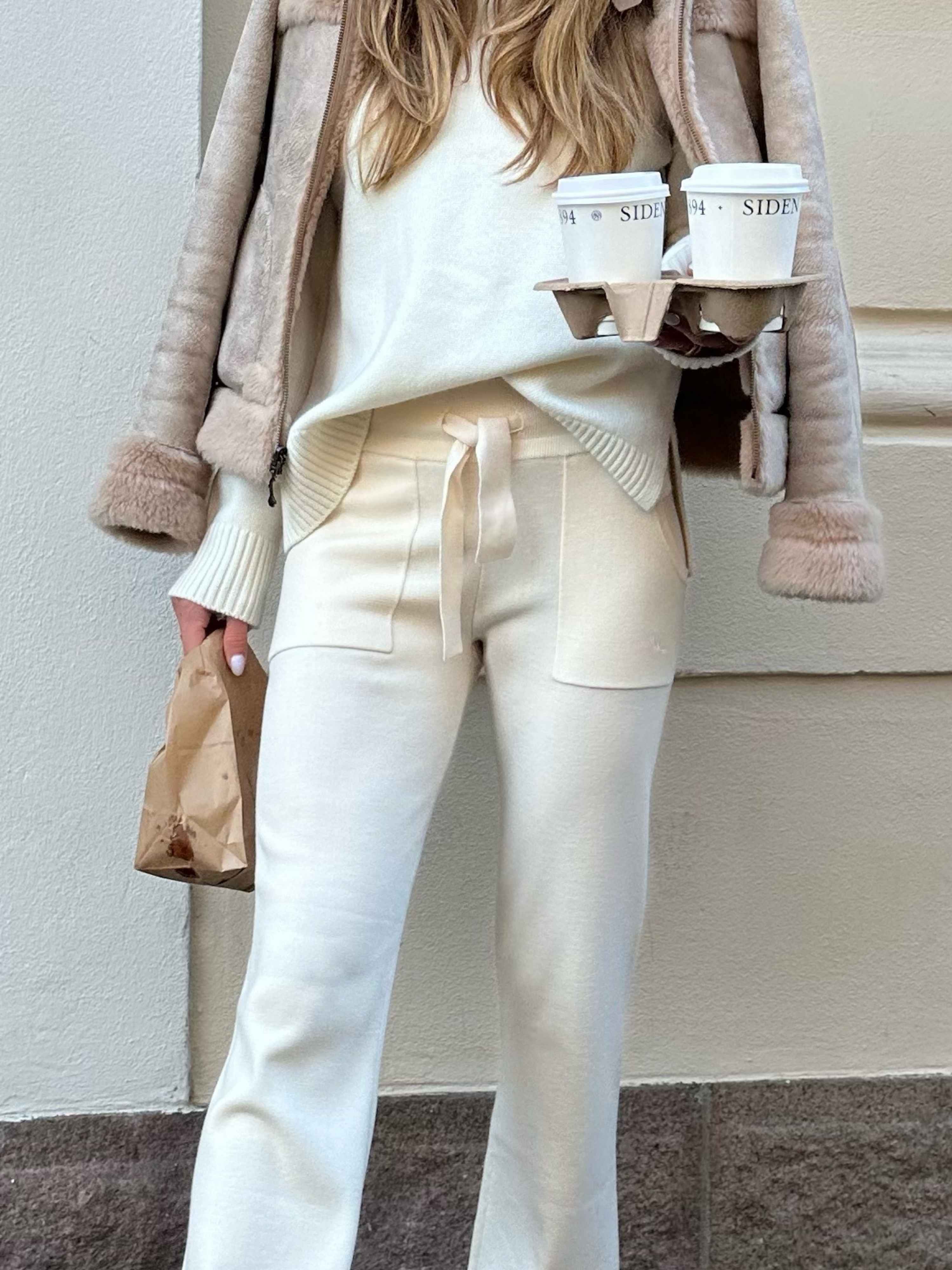 Himmeltinden Wool Pants Snow White