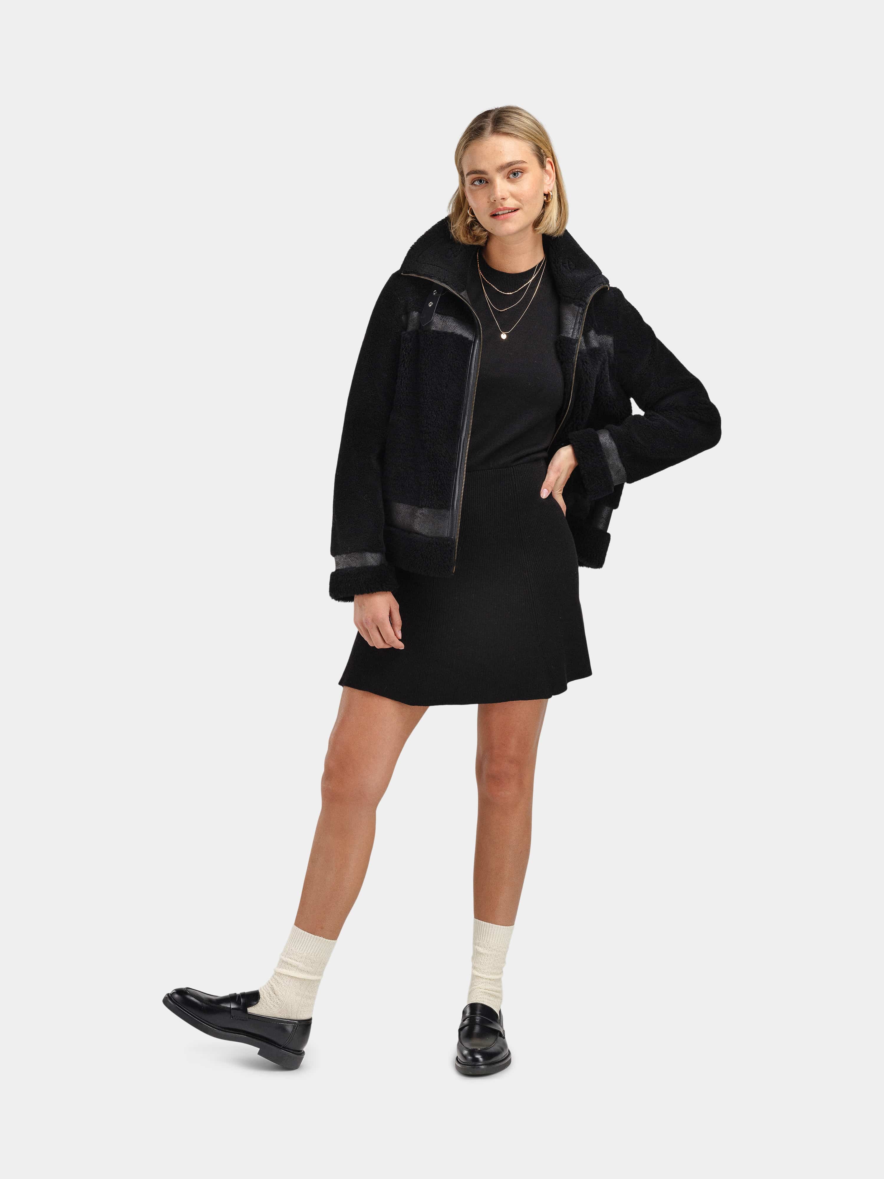 Kvikne Ullkjole Black