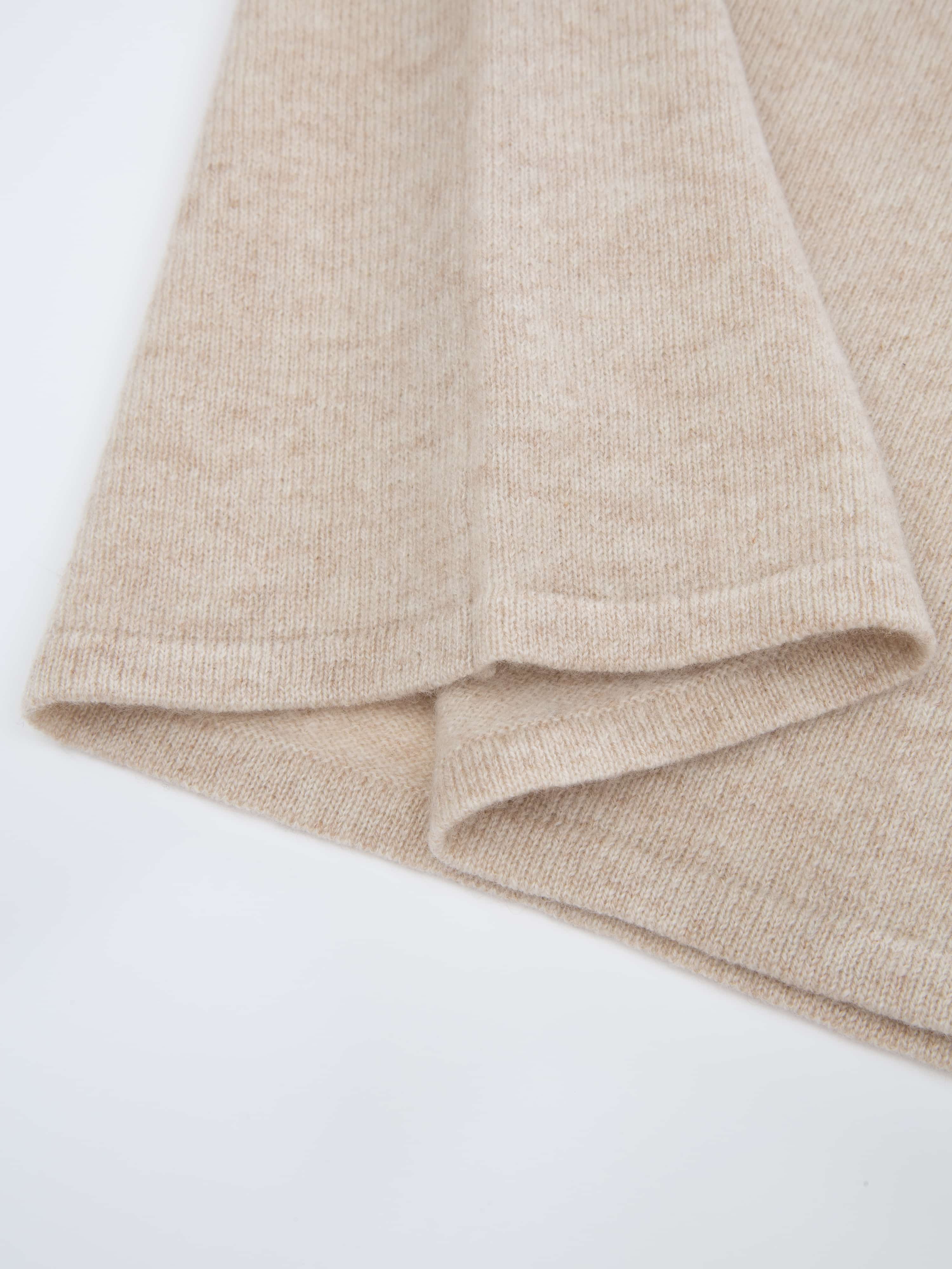 Loftet Cashmere T-Shirt Light Sand Melange