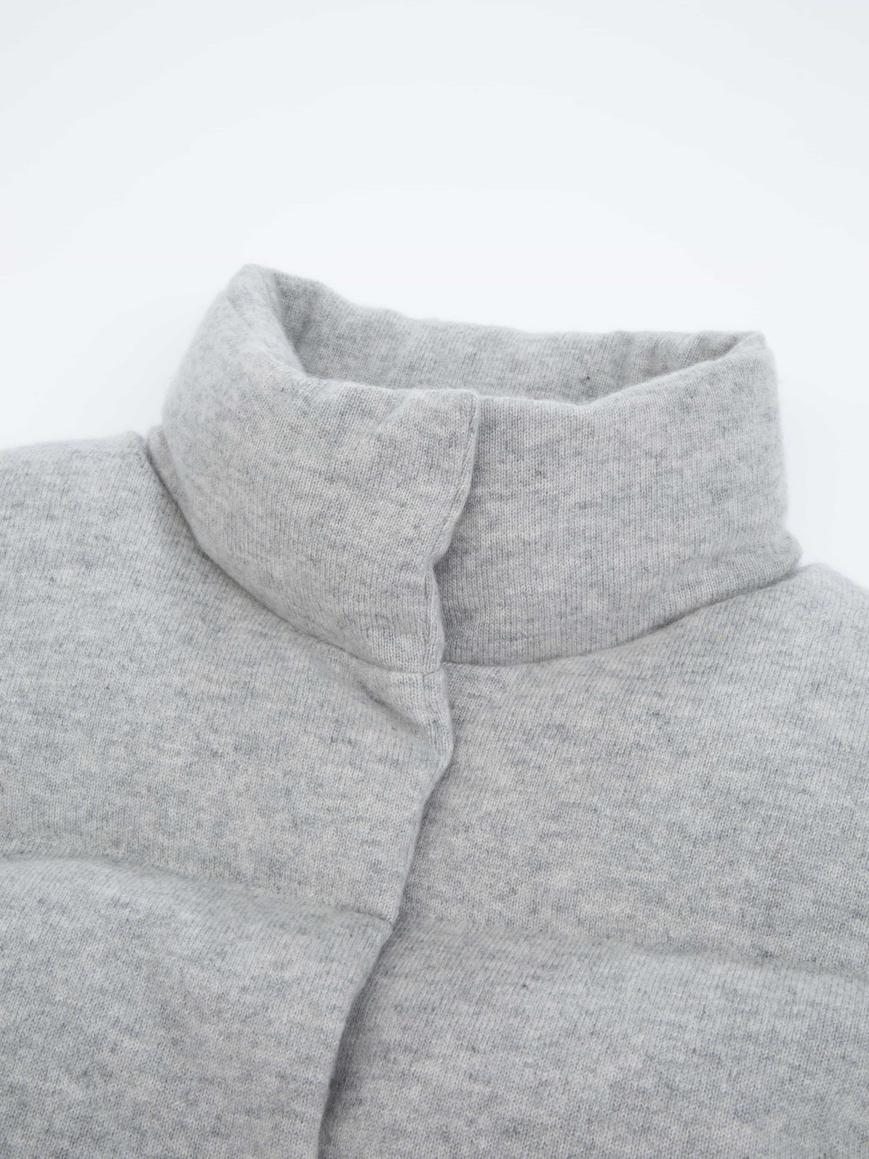 Loftet Cashmere Vest Grey Melange