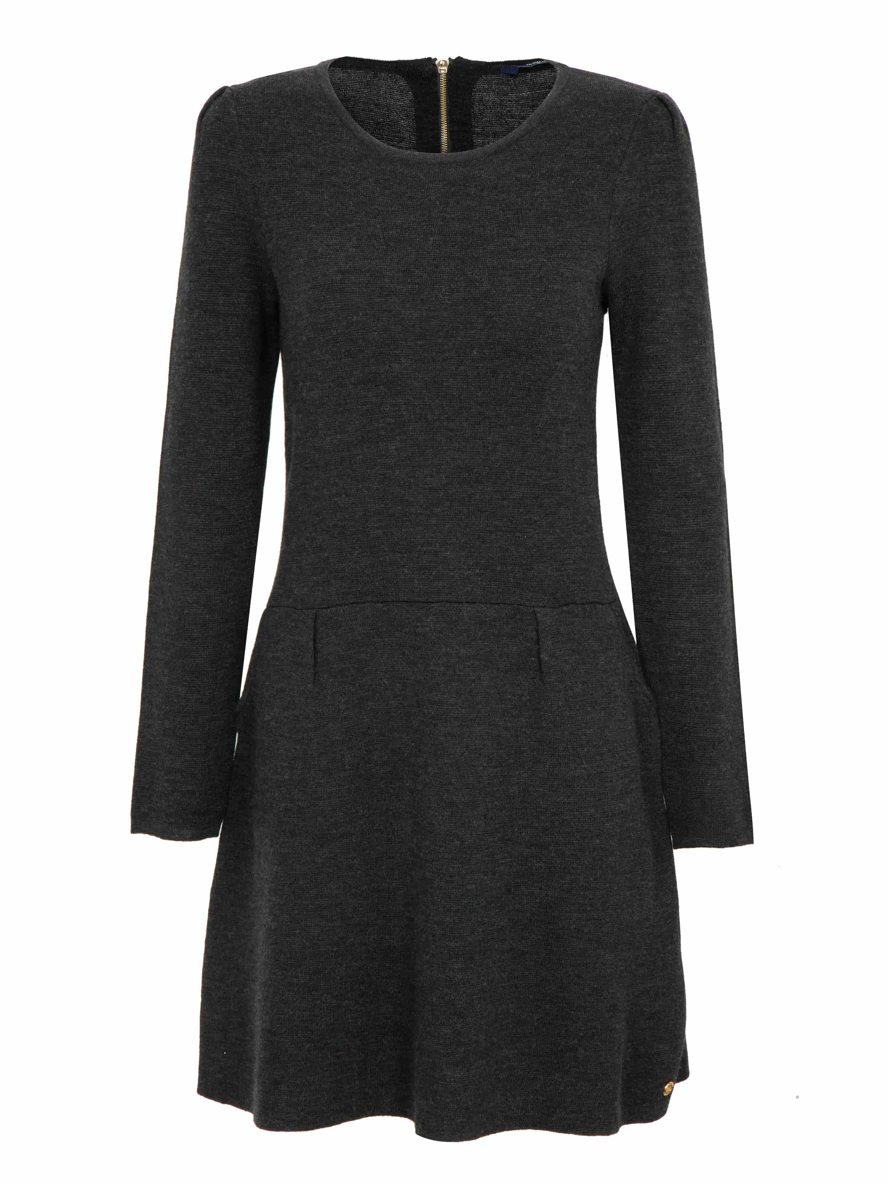 Moltinden Wool Dress Charcoal grey