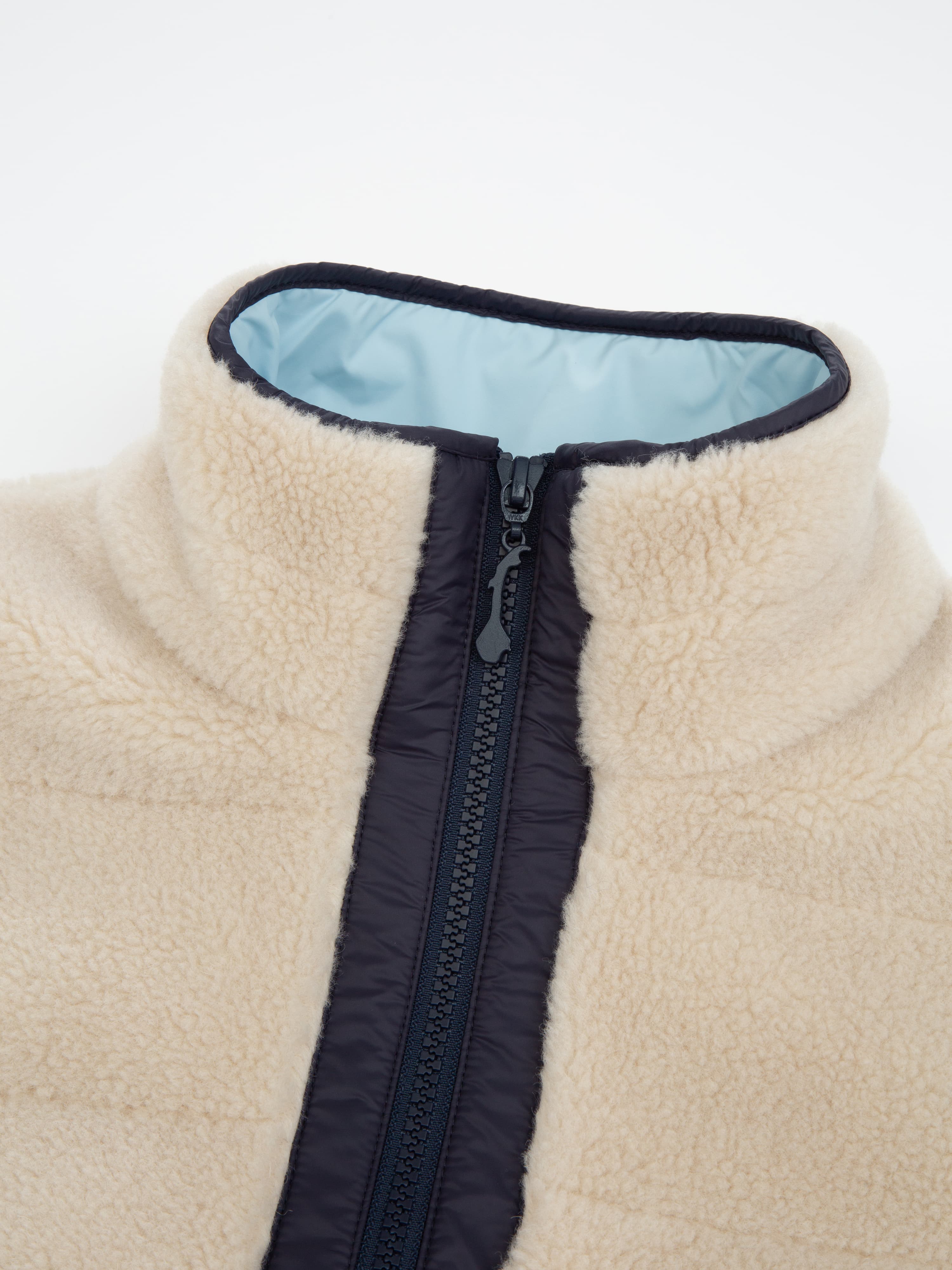 Nusfjord Fleece Vest  Sheep