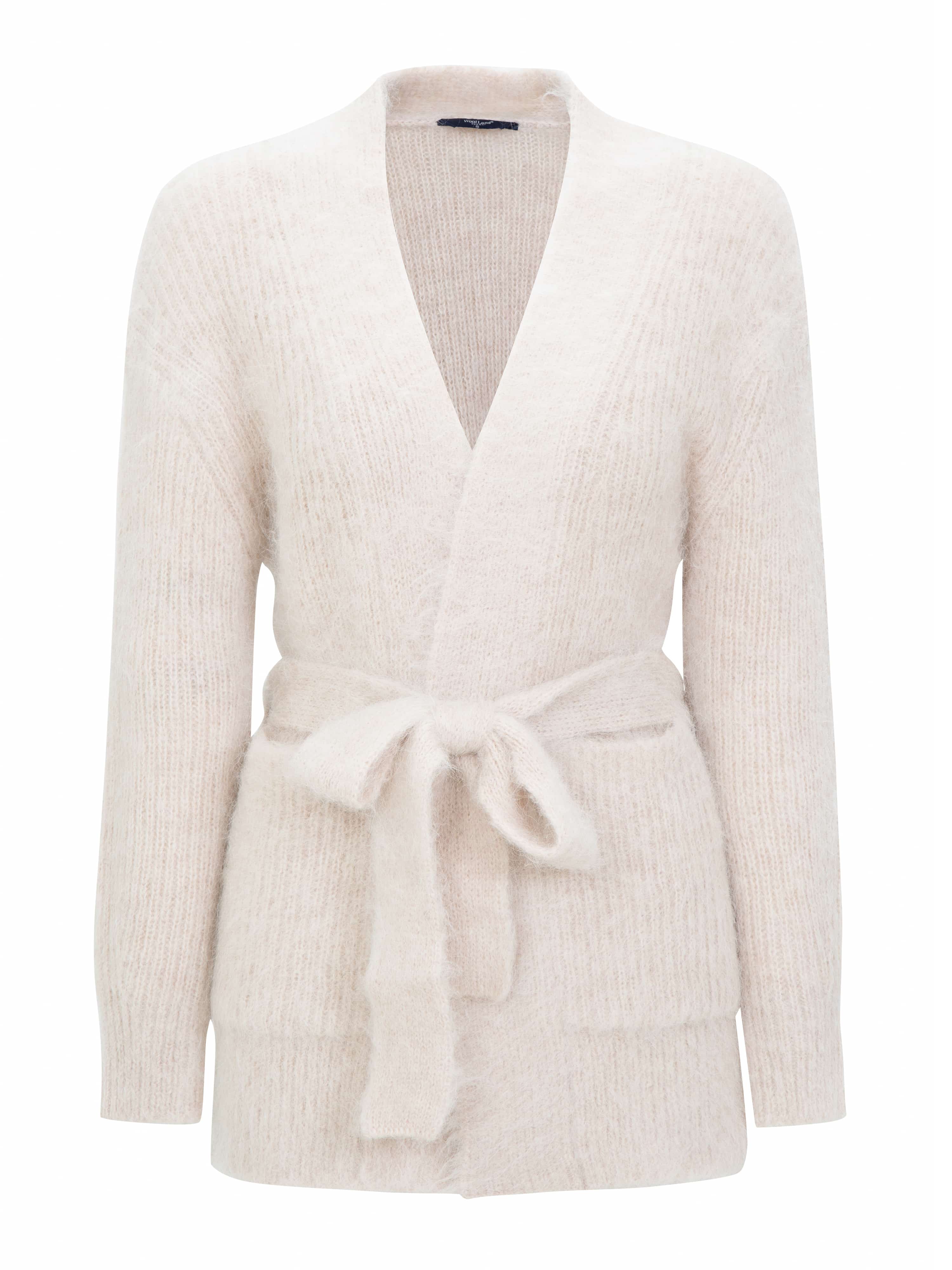 Opheim Knitted Cardigan Woman Cream