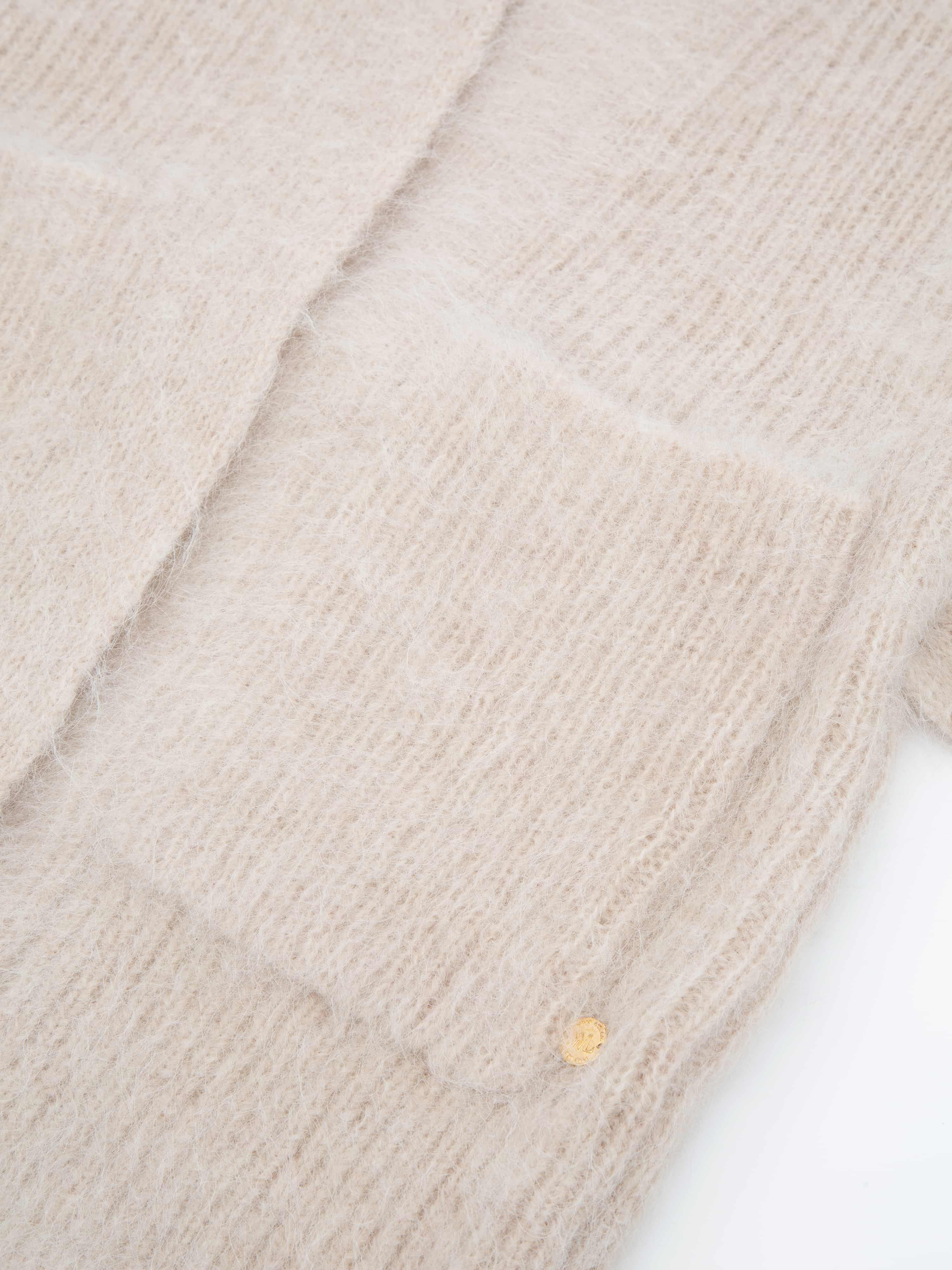 Opheim Knitted Cardigan Woman Cream