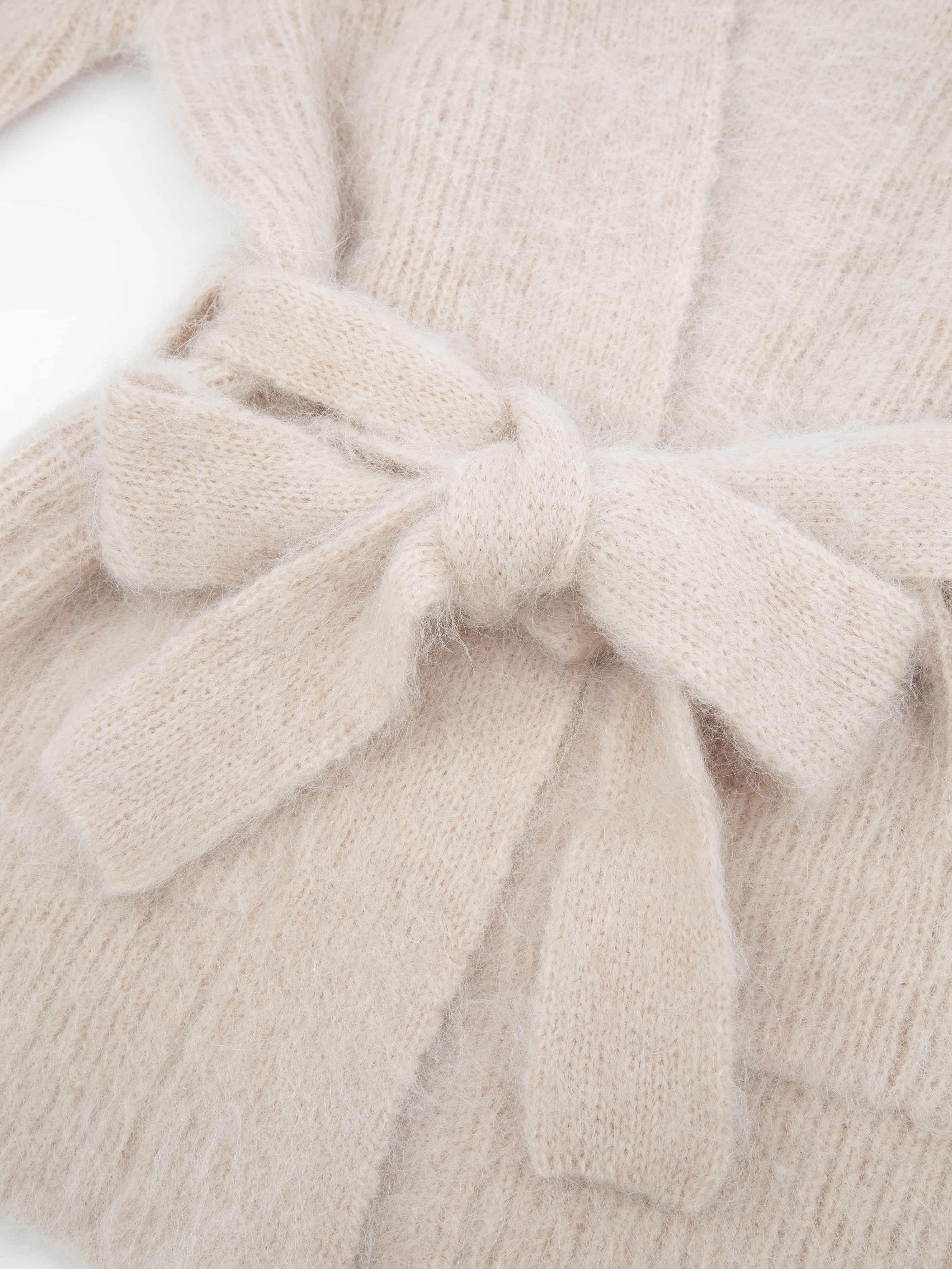 Opheim Knitted Cardigan Woman Cream