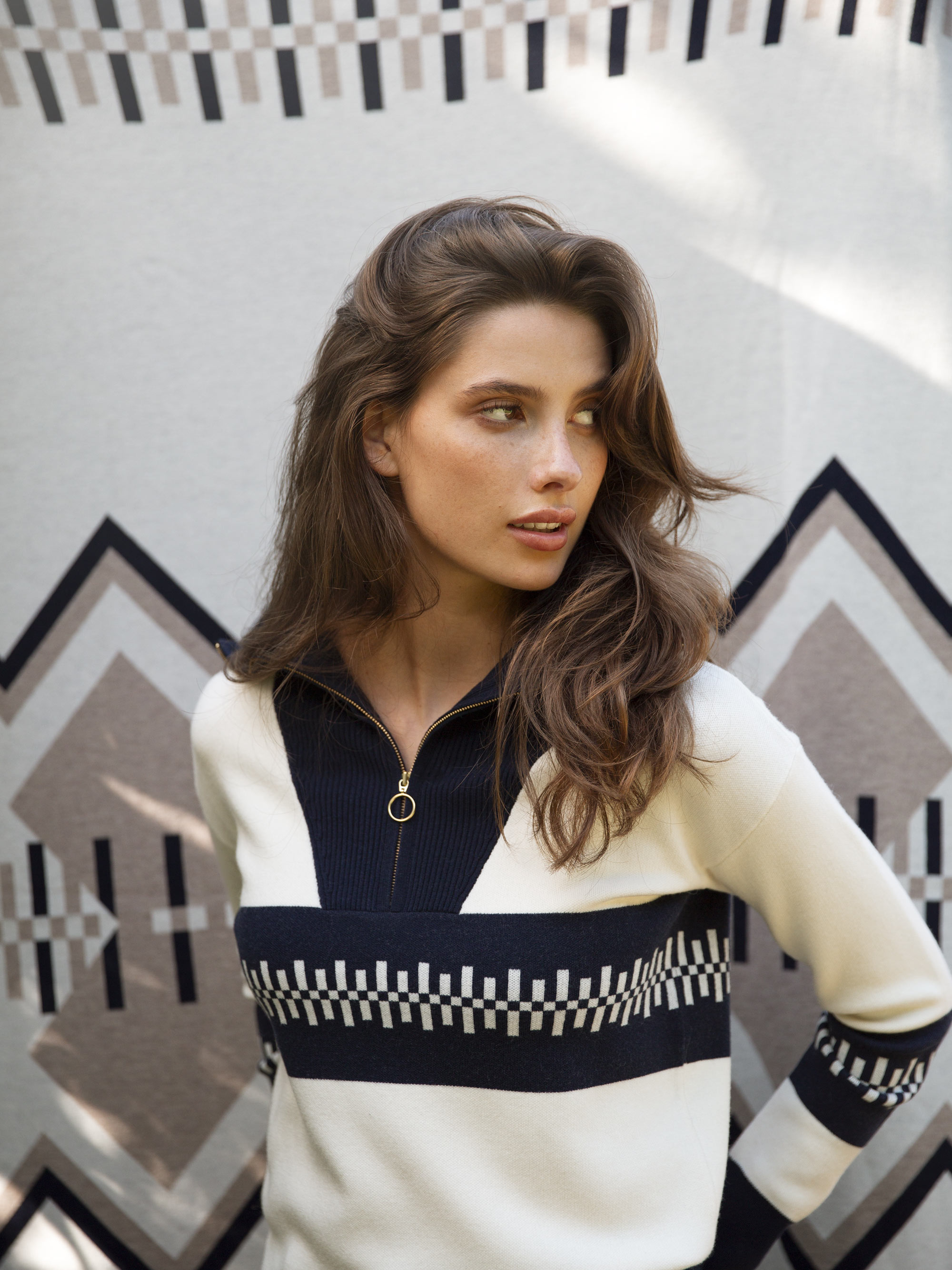 Øyre Strikket Genser Snow White