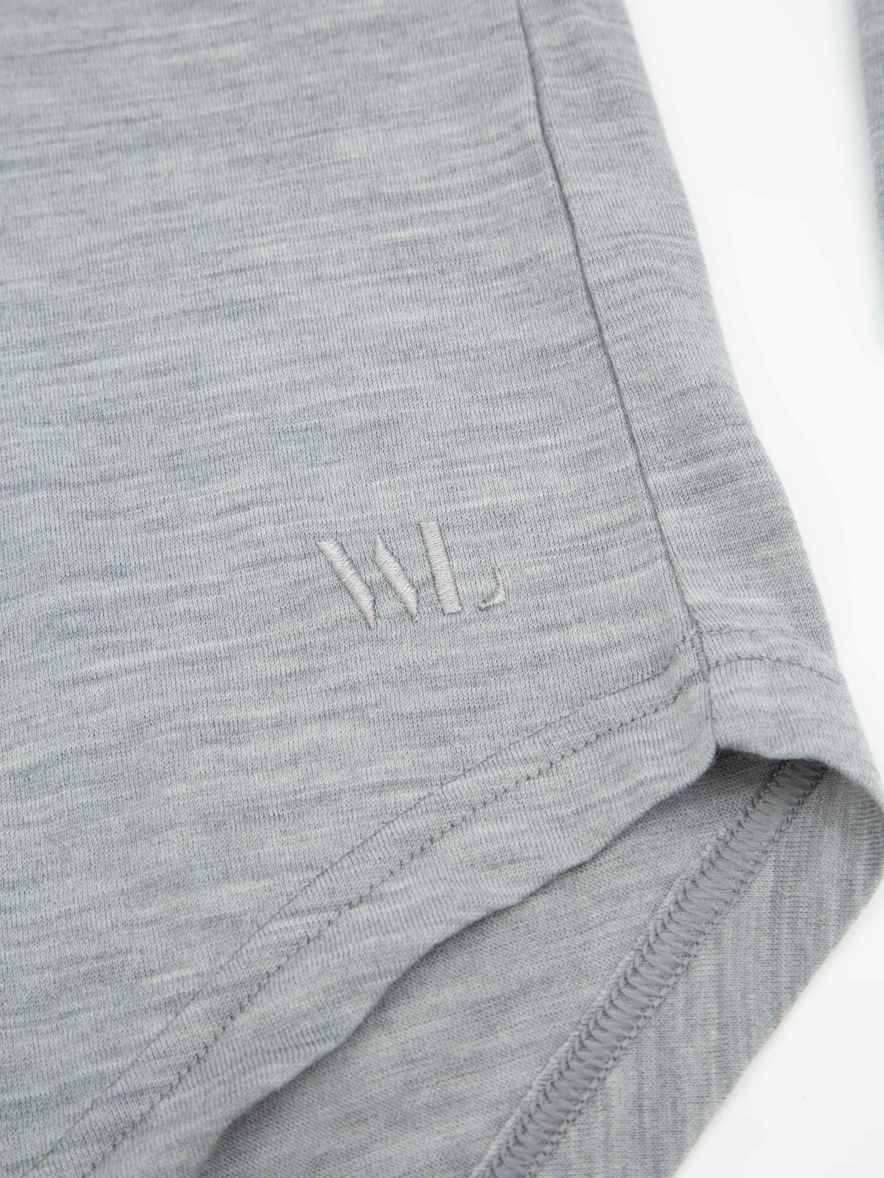 Puttegga Merino Night Gown Grey Melange