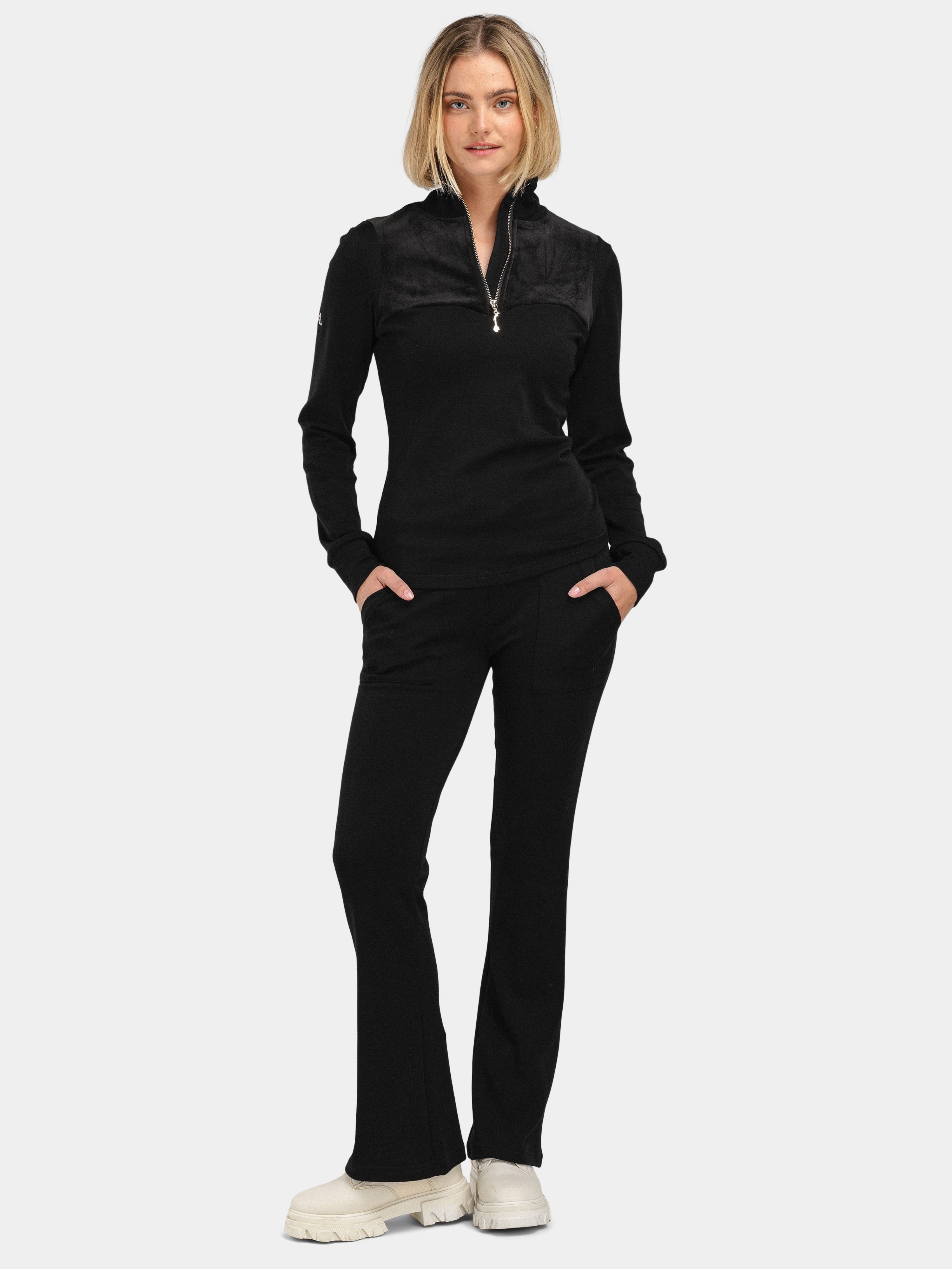 Romsdalshorn Merino Flare Pants Black