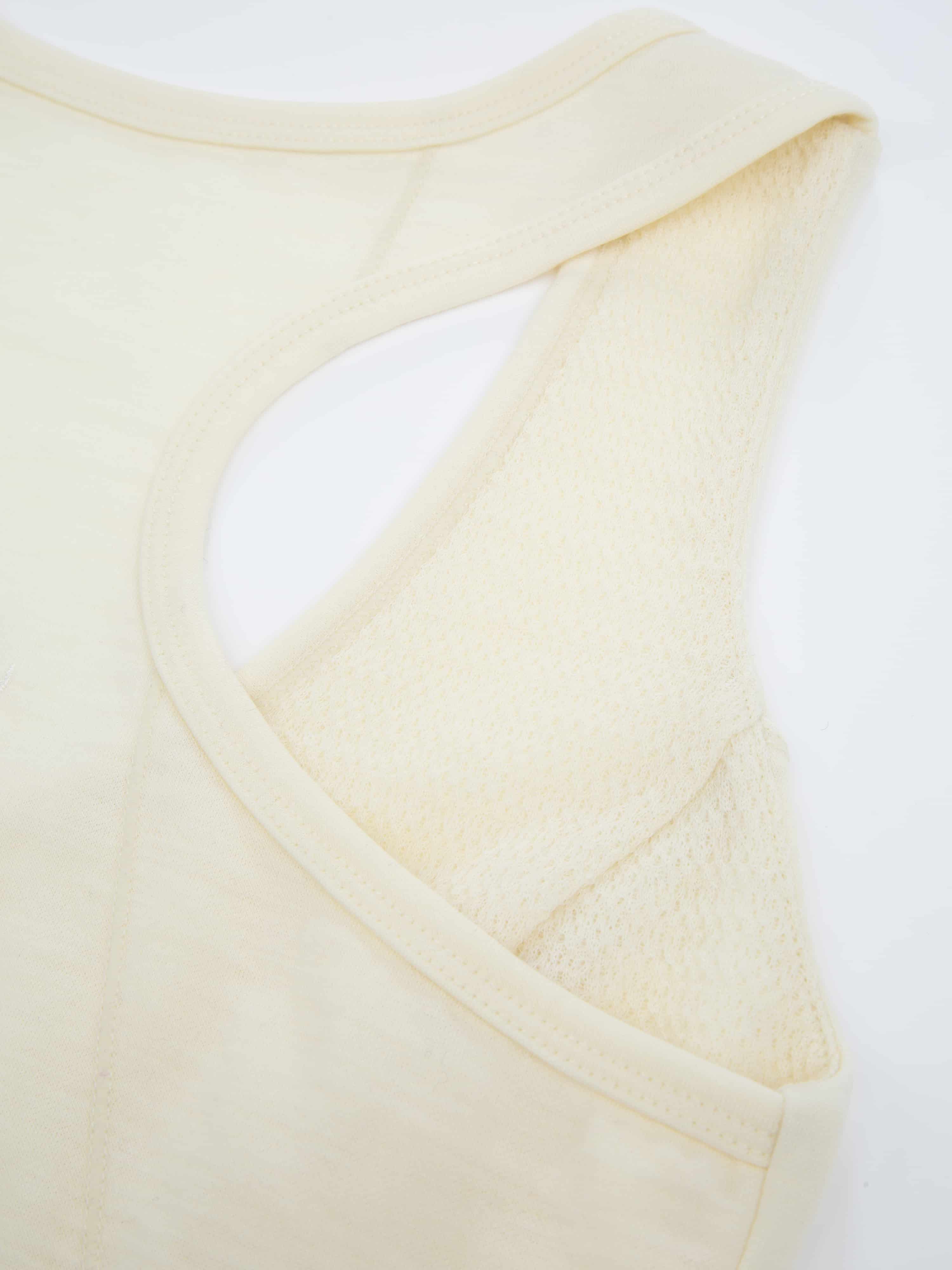 Sandfjellet Merino Bra White