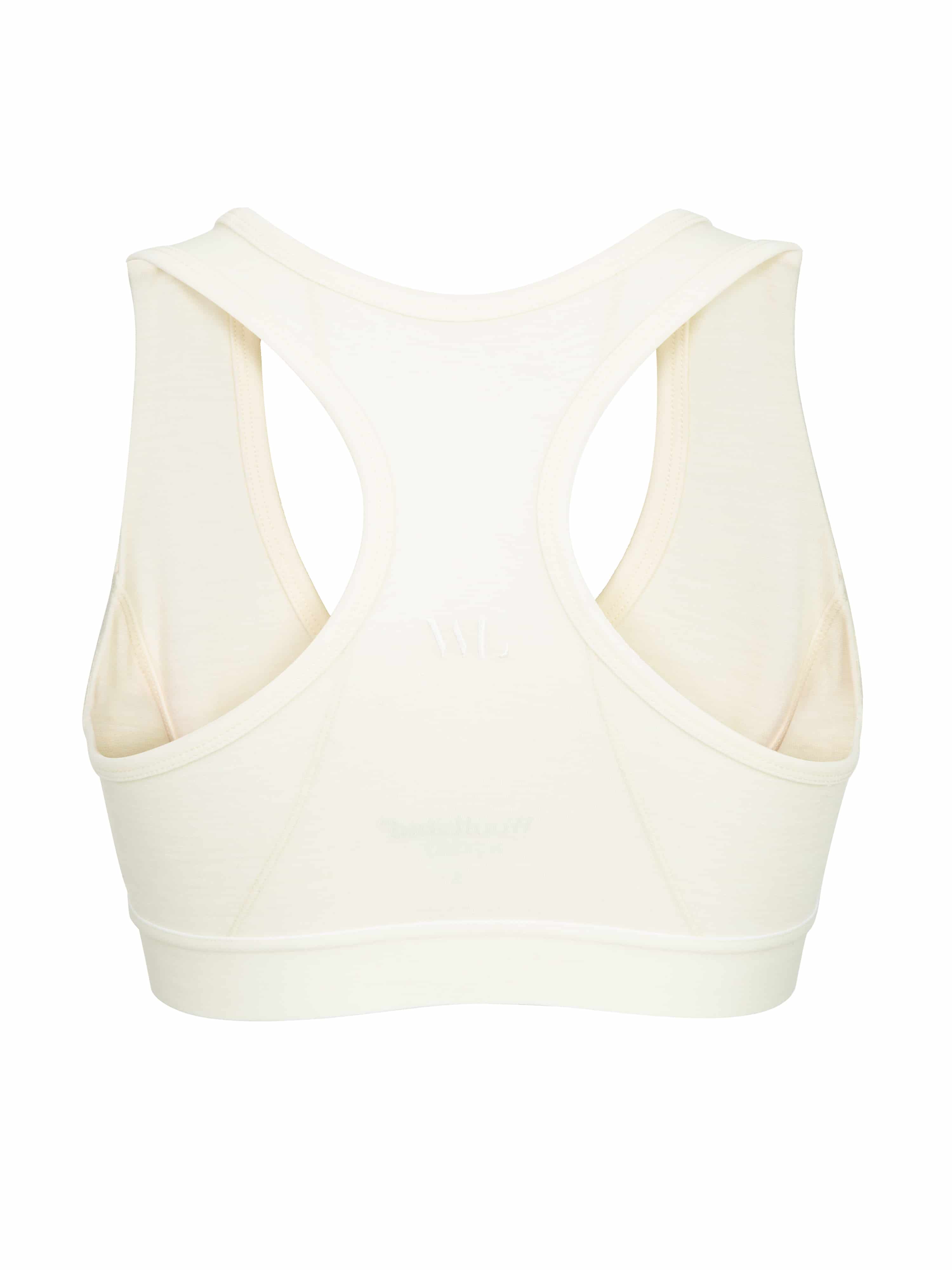 Sandfjellet Merino Bra White