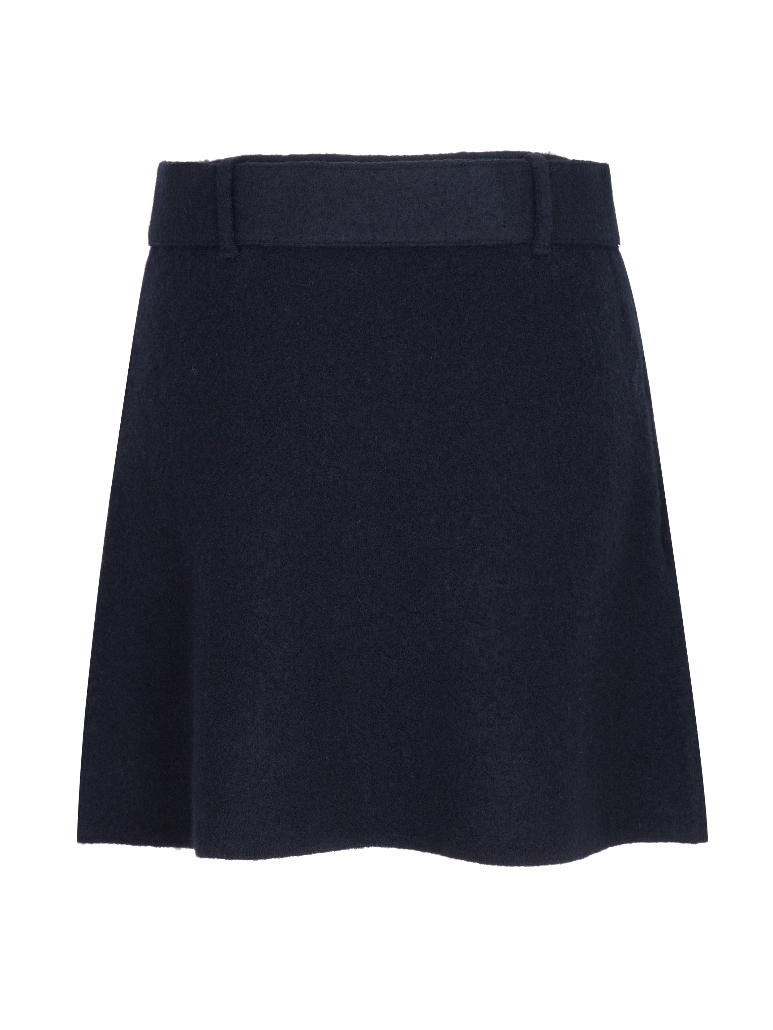 Slettmarkpiggen Buclé Skjørt Dark Blue