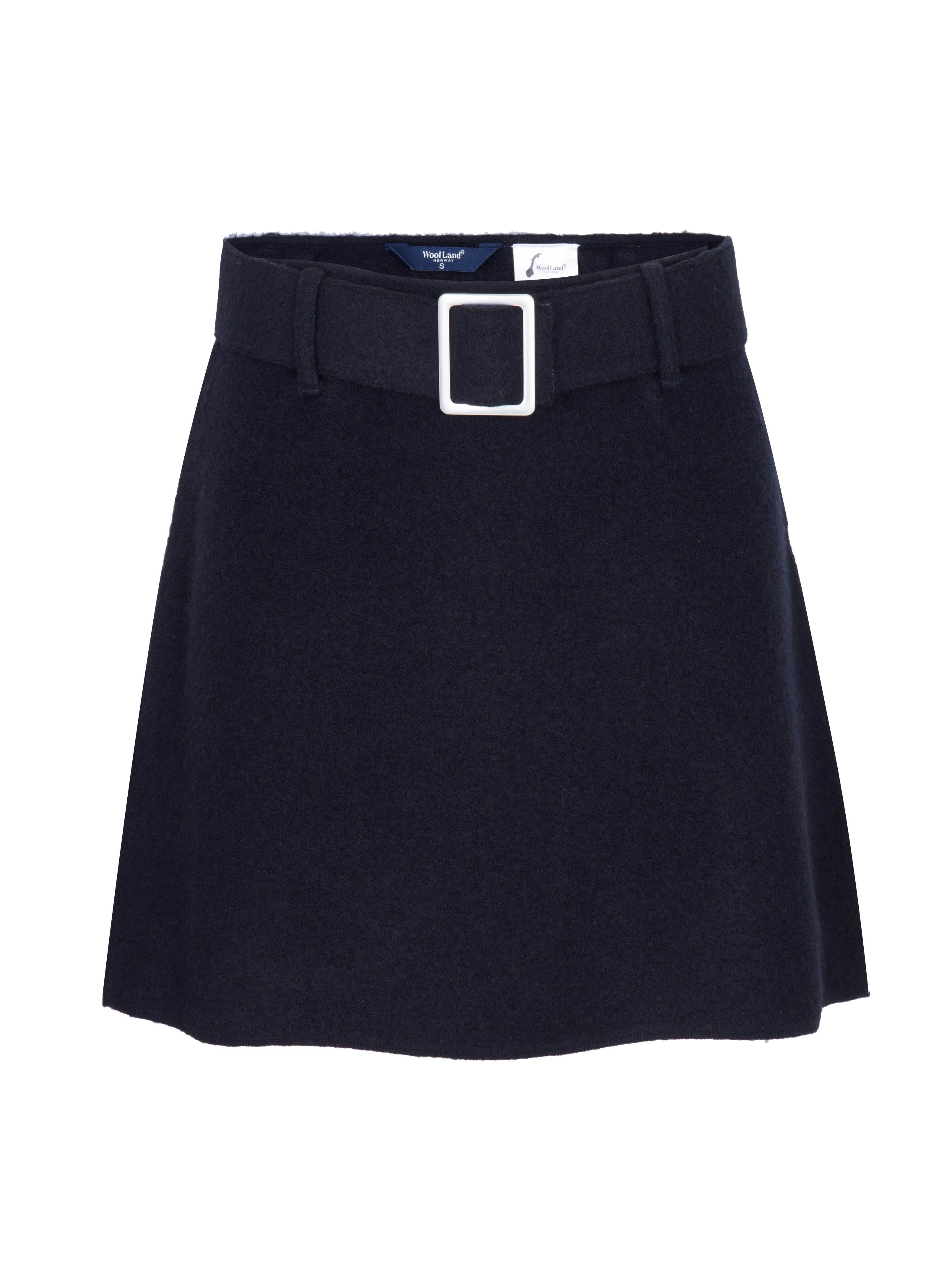 Slettmarkpiggen Buclé Skjørt Dark Blue