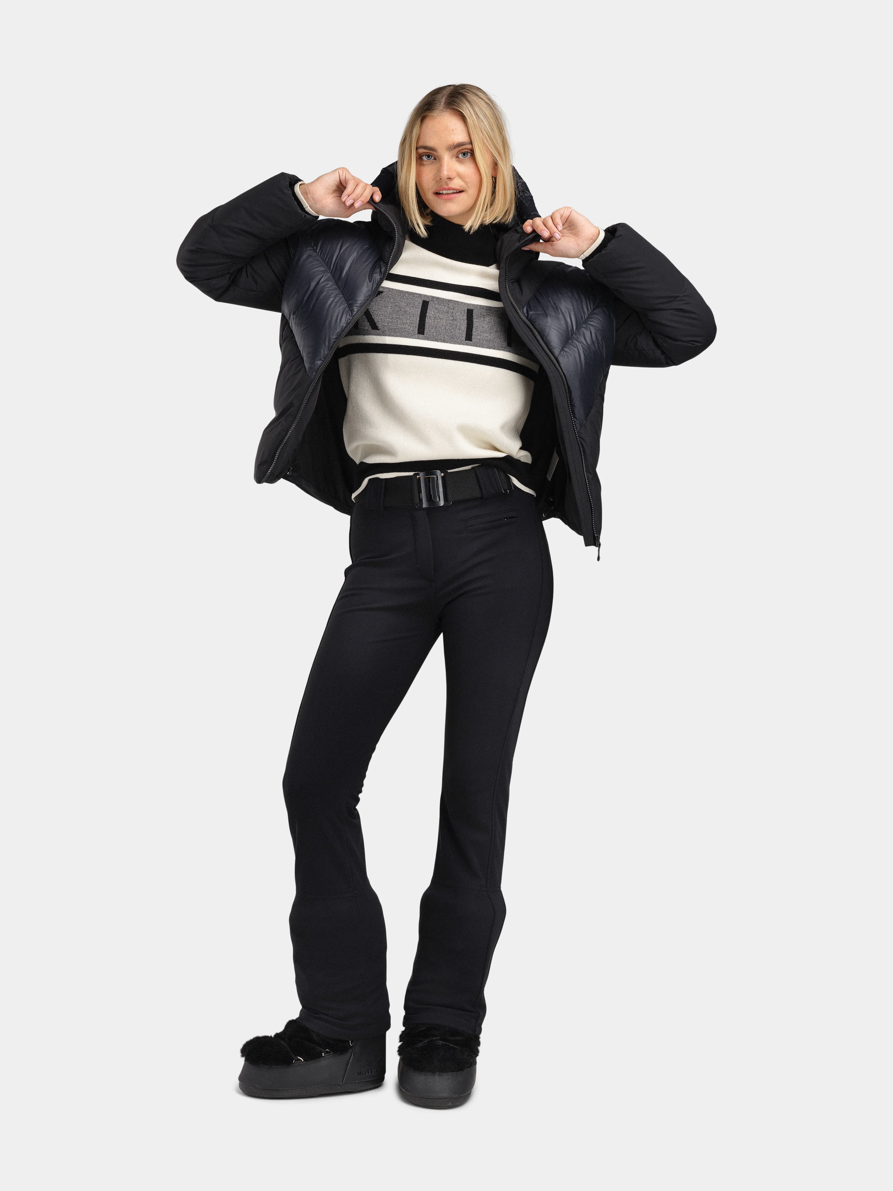 Solsidan Wool Turtleneck  Cream