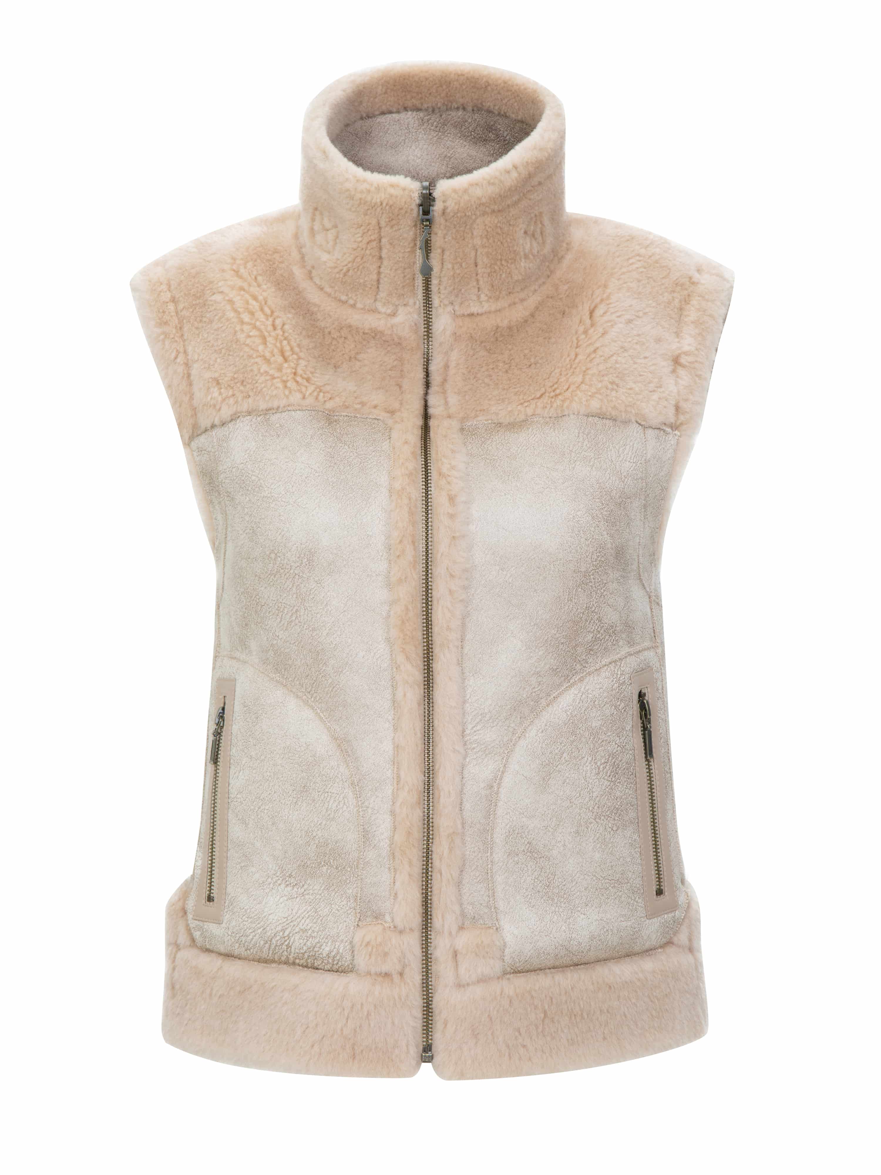 Solveggen Pilé Vest  Champagne