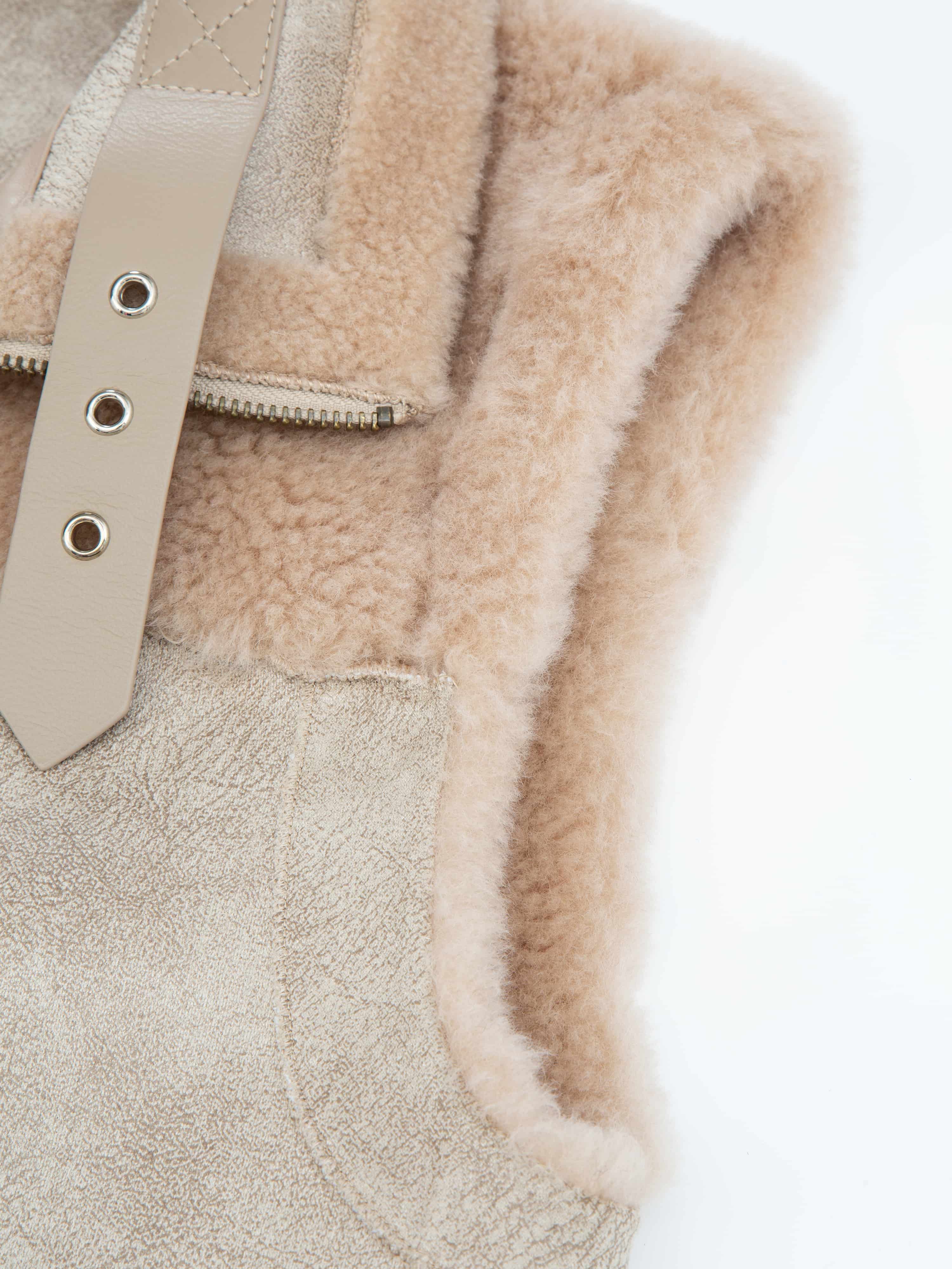 Solveggen Pilé Vest  Champagne