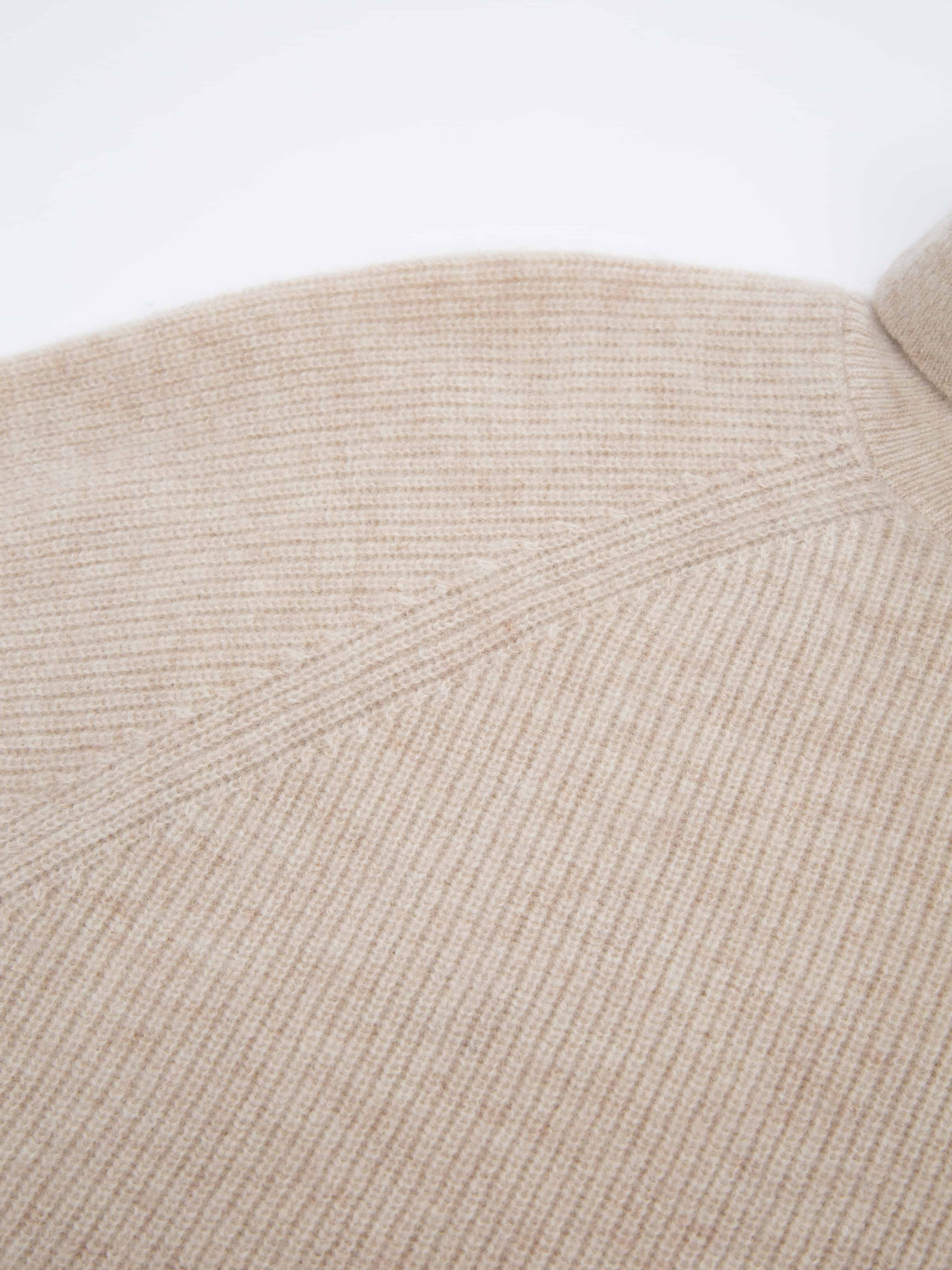 Stortoppen Cashmere Turtleneck Light Sand Melange